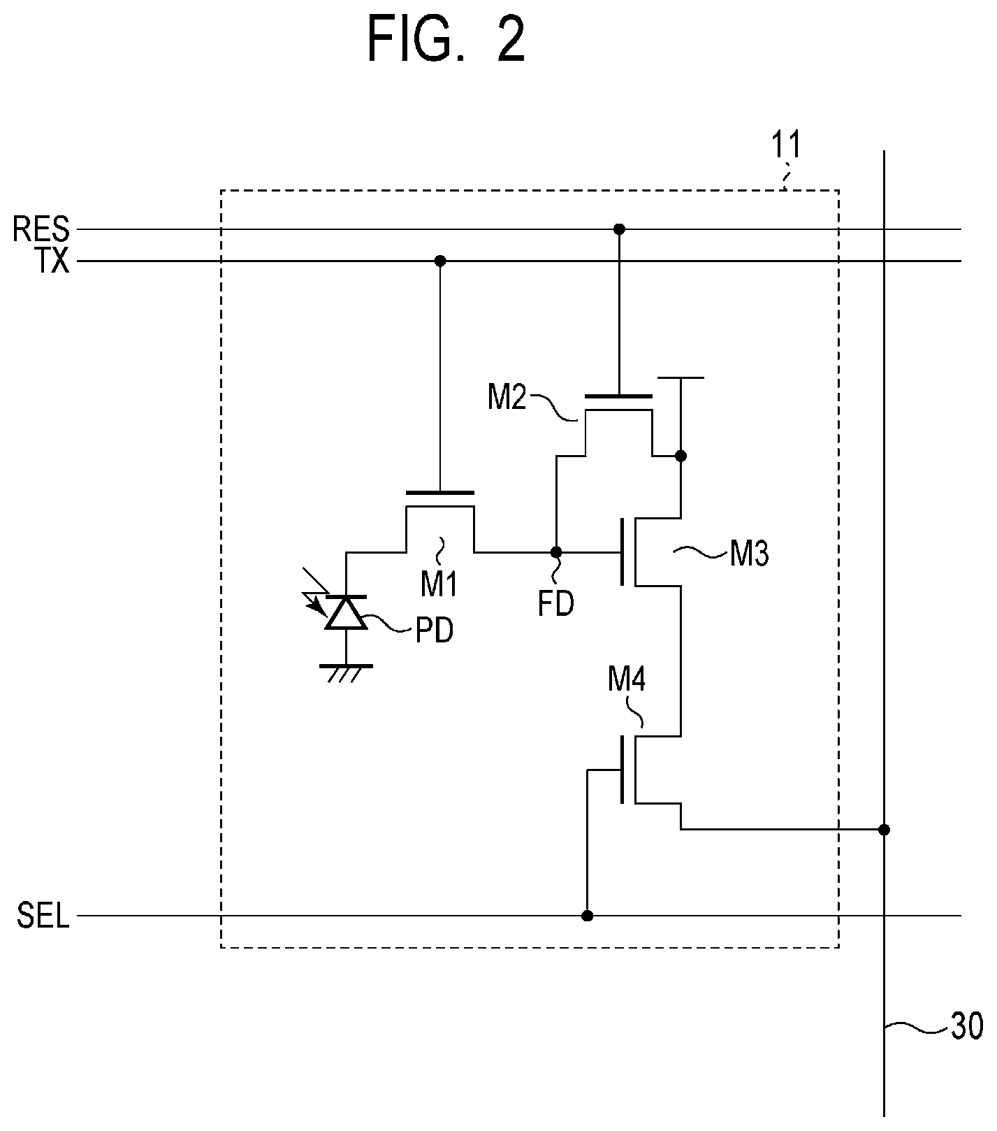 Patent US12568699 Figure 2 – Photoelectric conversion device