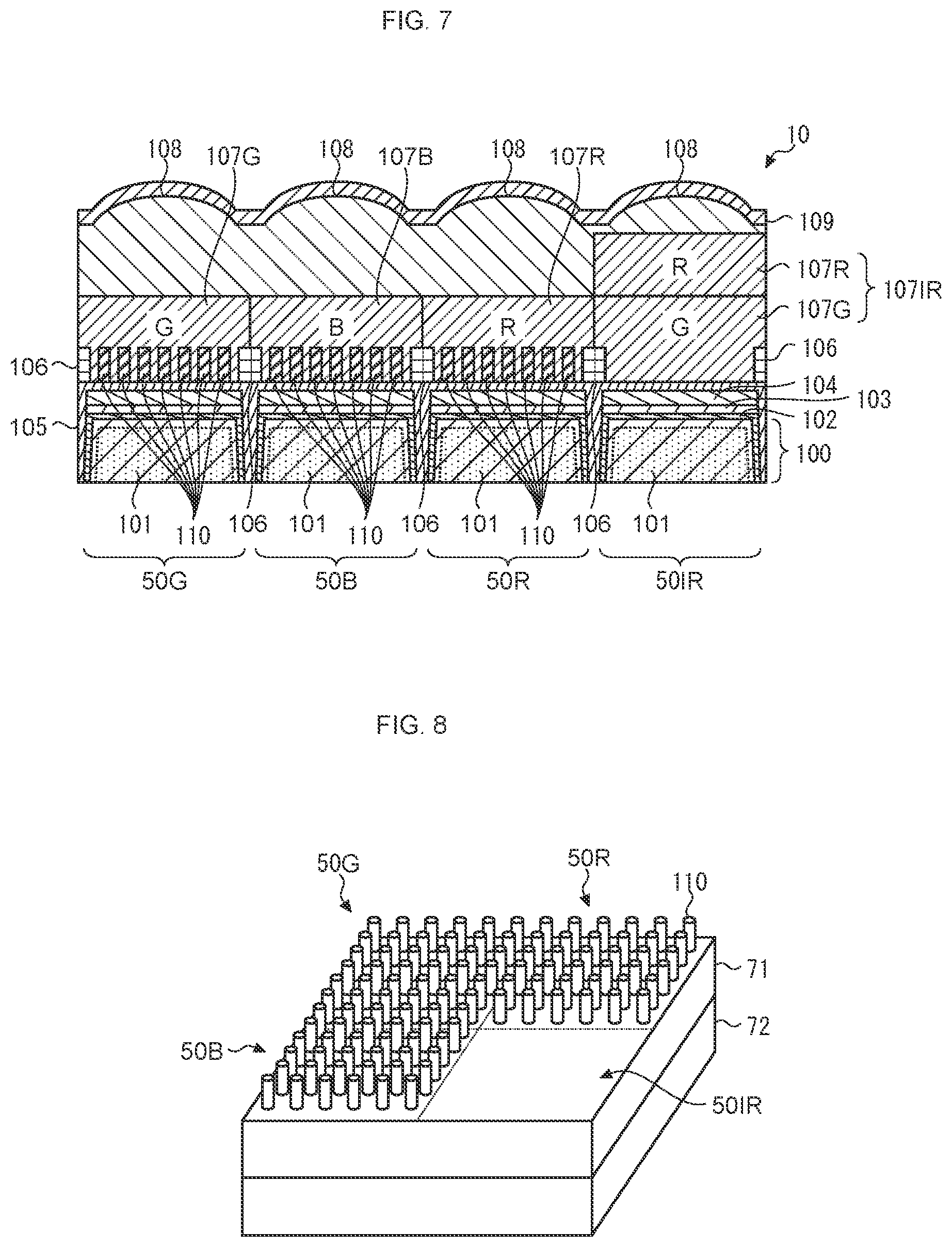 Patent US12568703 Figure 4 – Solid-state imaging device and electronic device for enhanced color reproducibility of images