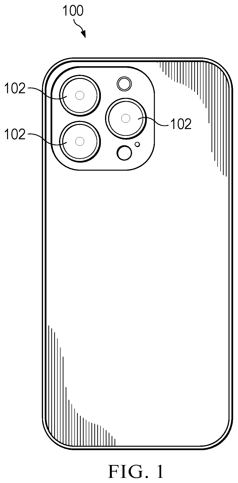 Patent US12568705 Figure 1 – Phase detection autofocus pixel