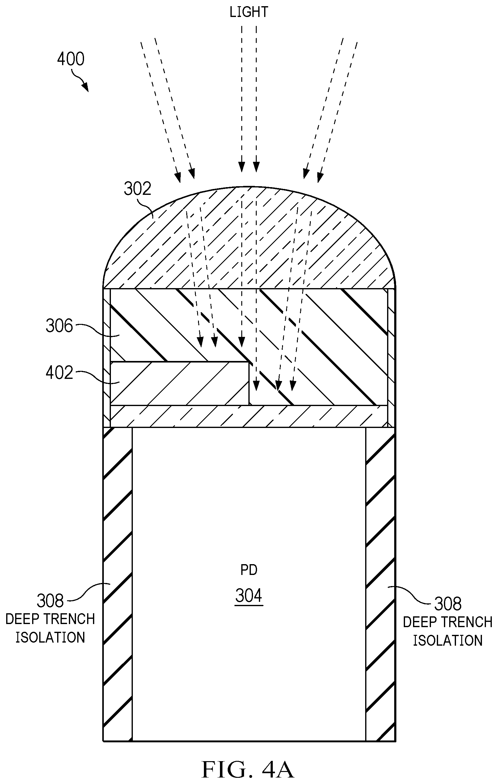 Patent US12568705 Figure 4 – Phase detection autofocus pixel