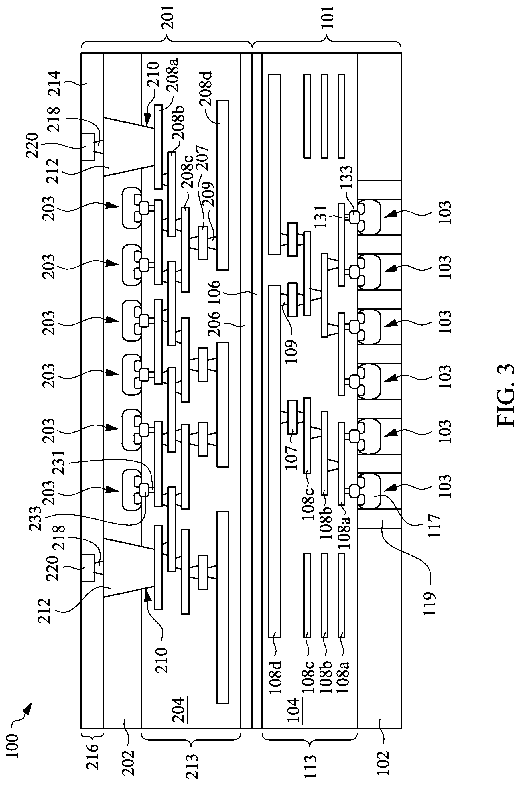 Patent US12568706 Figure 6 – Semiconductor device including image sensor and methods of forming the same