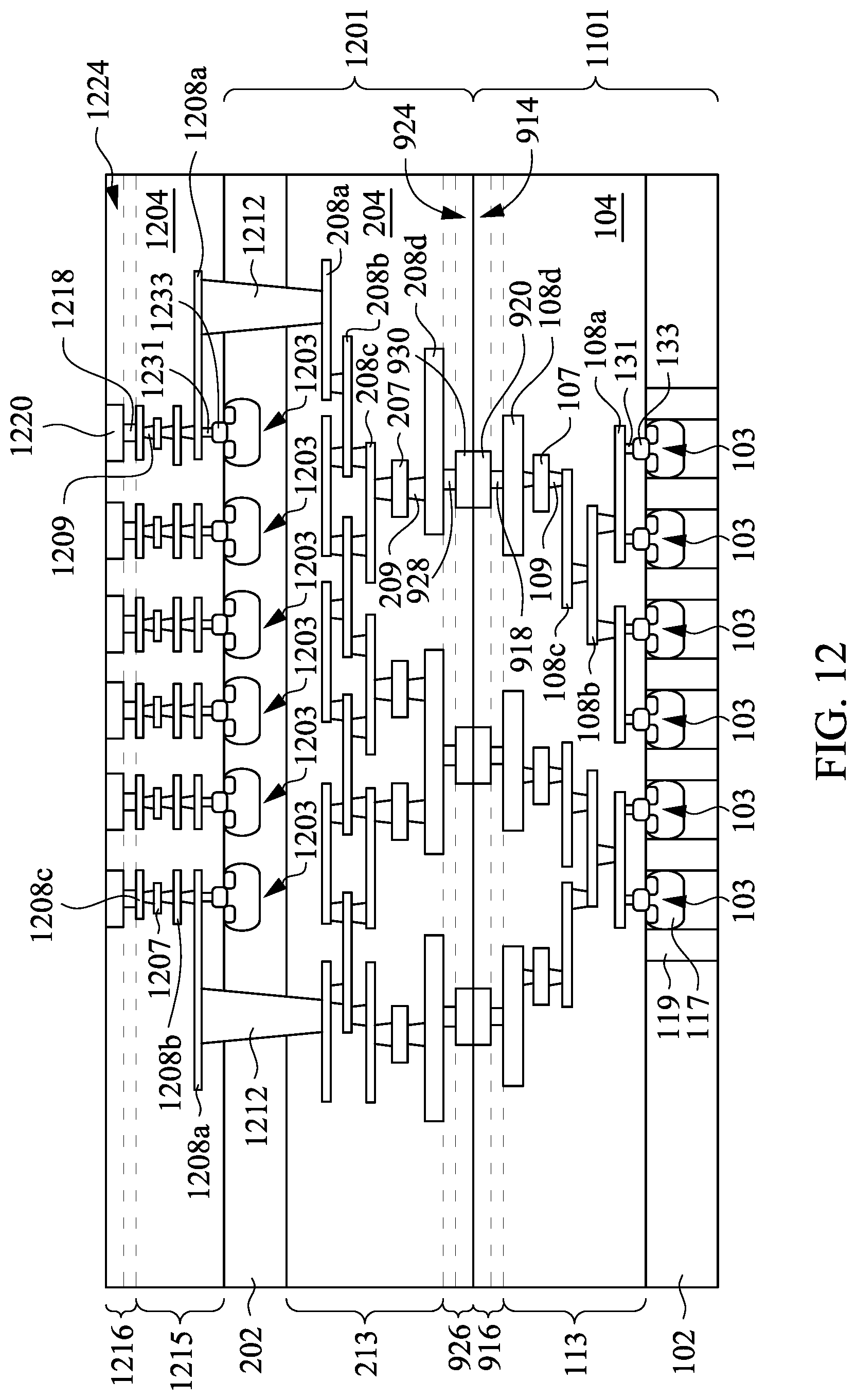 Patent US12568706 Figure 15 – Semiconductor device including image sensor and methods of forming the same