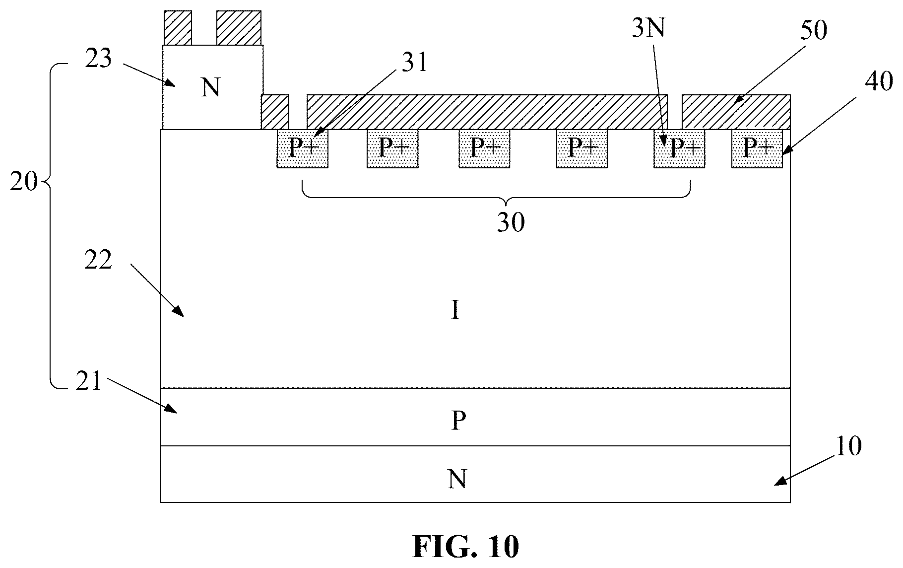 Patent US12568710 Figure 6 – Silicon carbide detector and fabrication method thereof