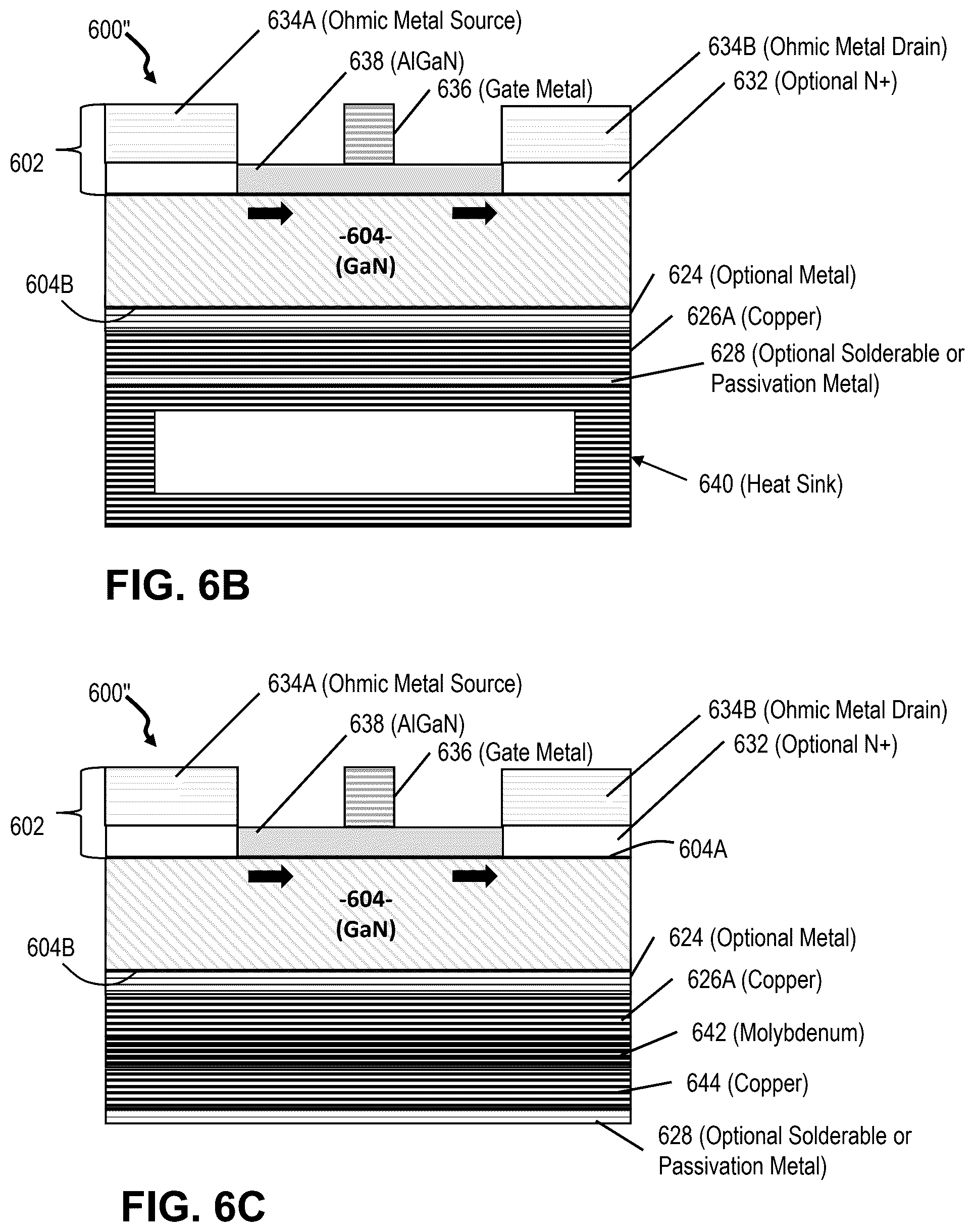 Patent US12568716 Figure 14 – Wafer-scale separation and transfer of GaN material