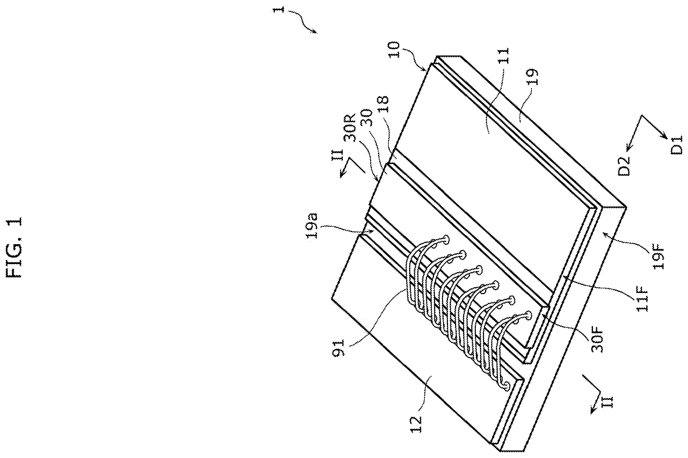 Patent US12568723 Figure 1 – Semiconductor light-emitting device and light source device including the same