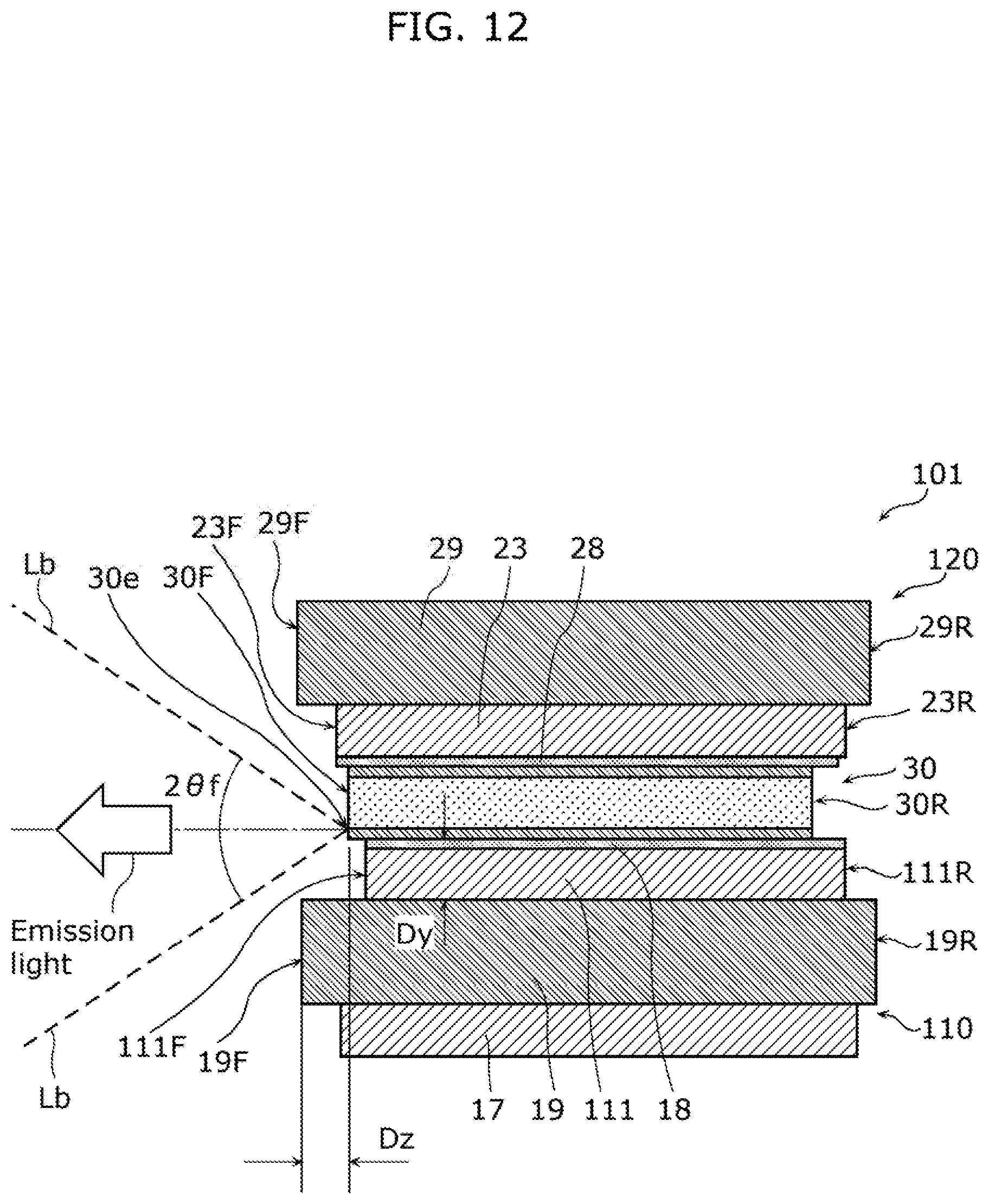 Patent US12568723 Figure 15 – Semiconductor light-emitting device and light source device including the same