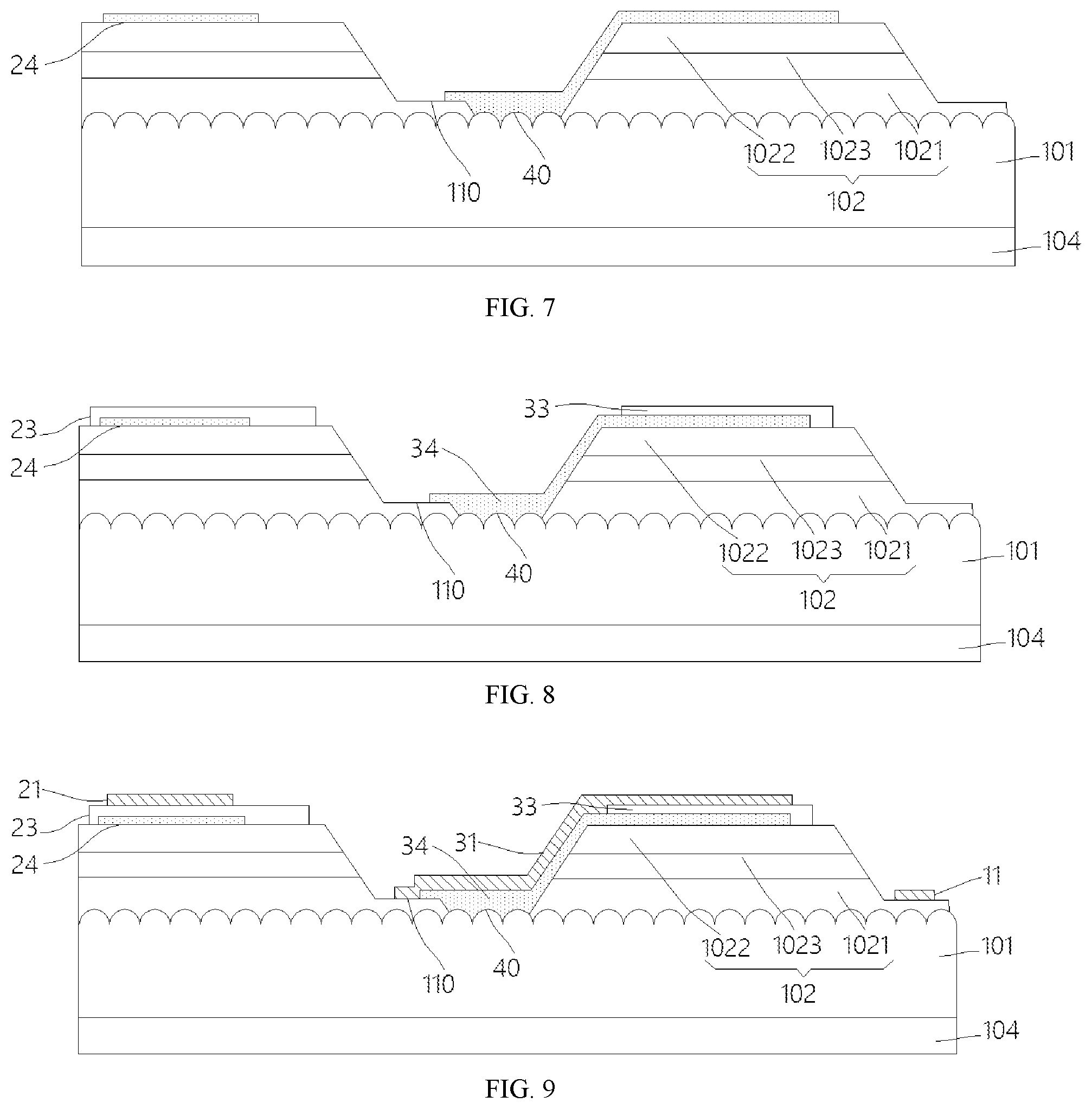 Patent US12568725 Figure 3 – LED chip and light emitting device