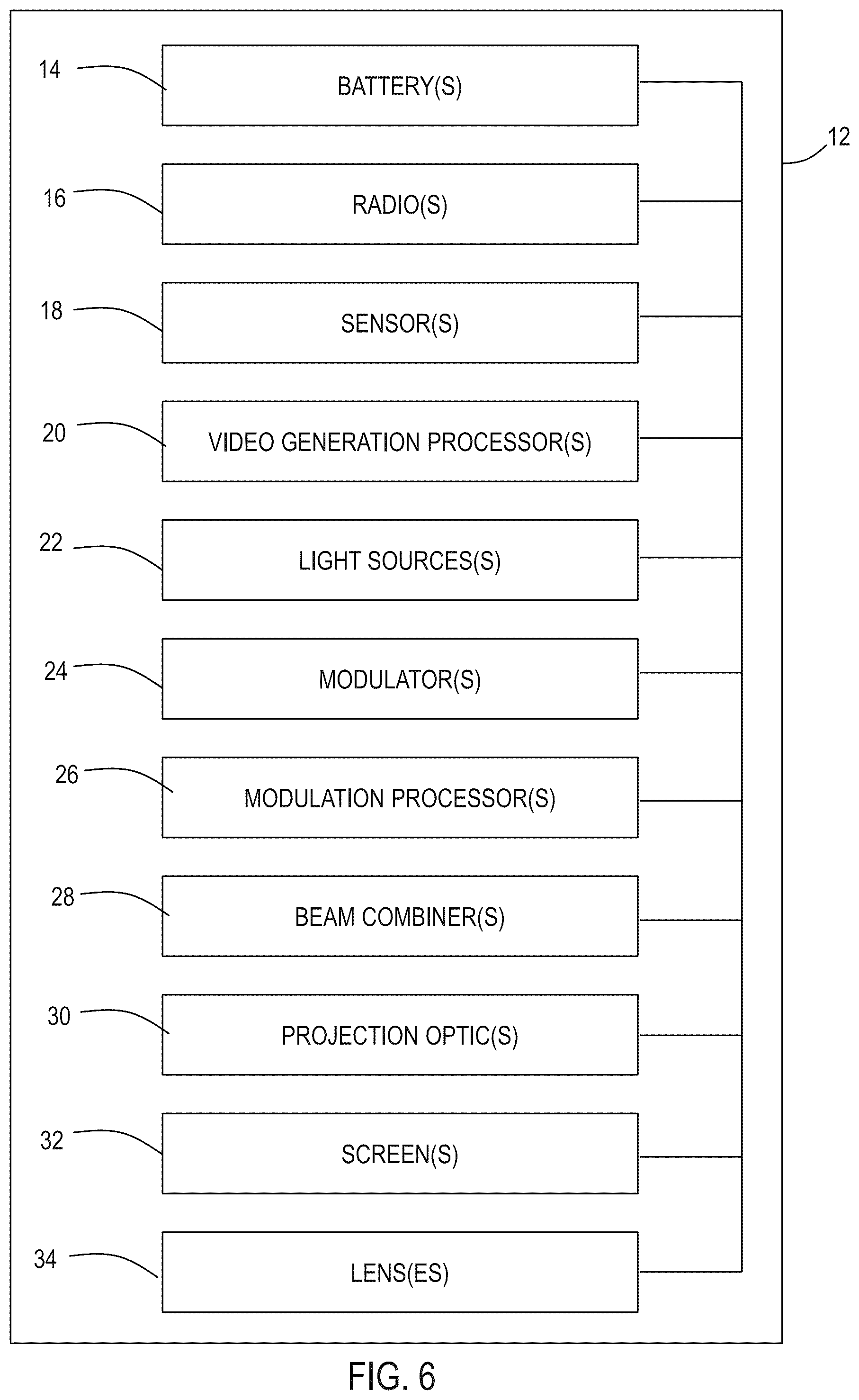 Patent US12568728 Figure 7 – Hybrid CMOS micro-LED display layout