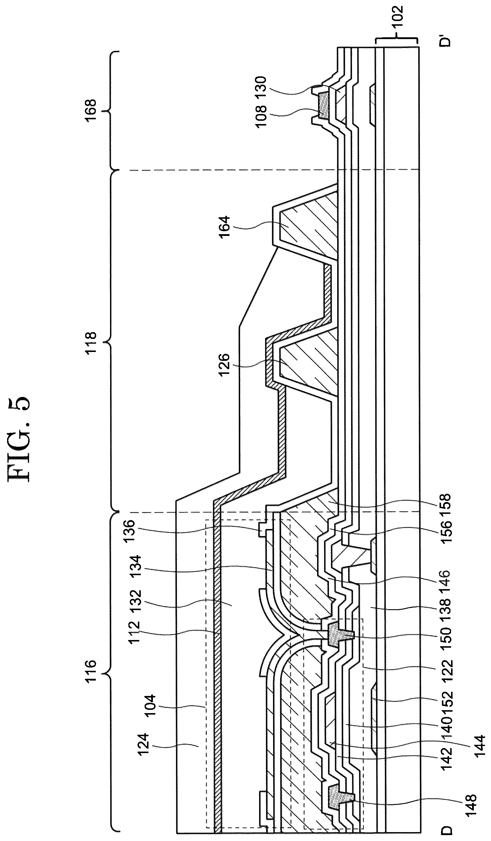 Patent US12568729 Figure 5 – Organic photodiode device