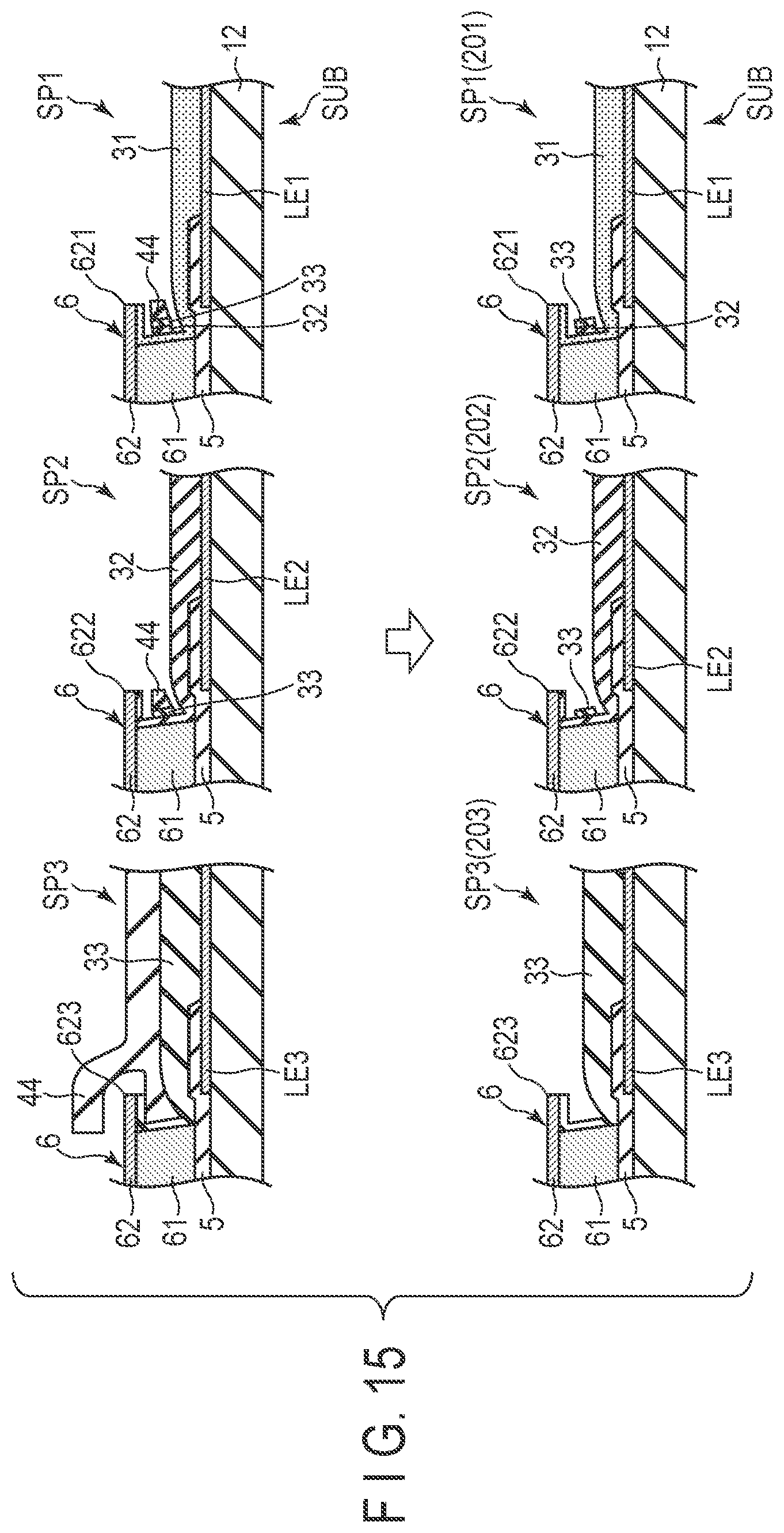 Patent US12568733 Figure 15 – Display device manufacturing method