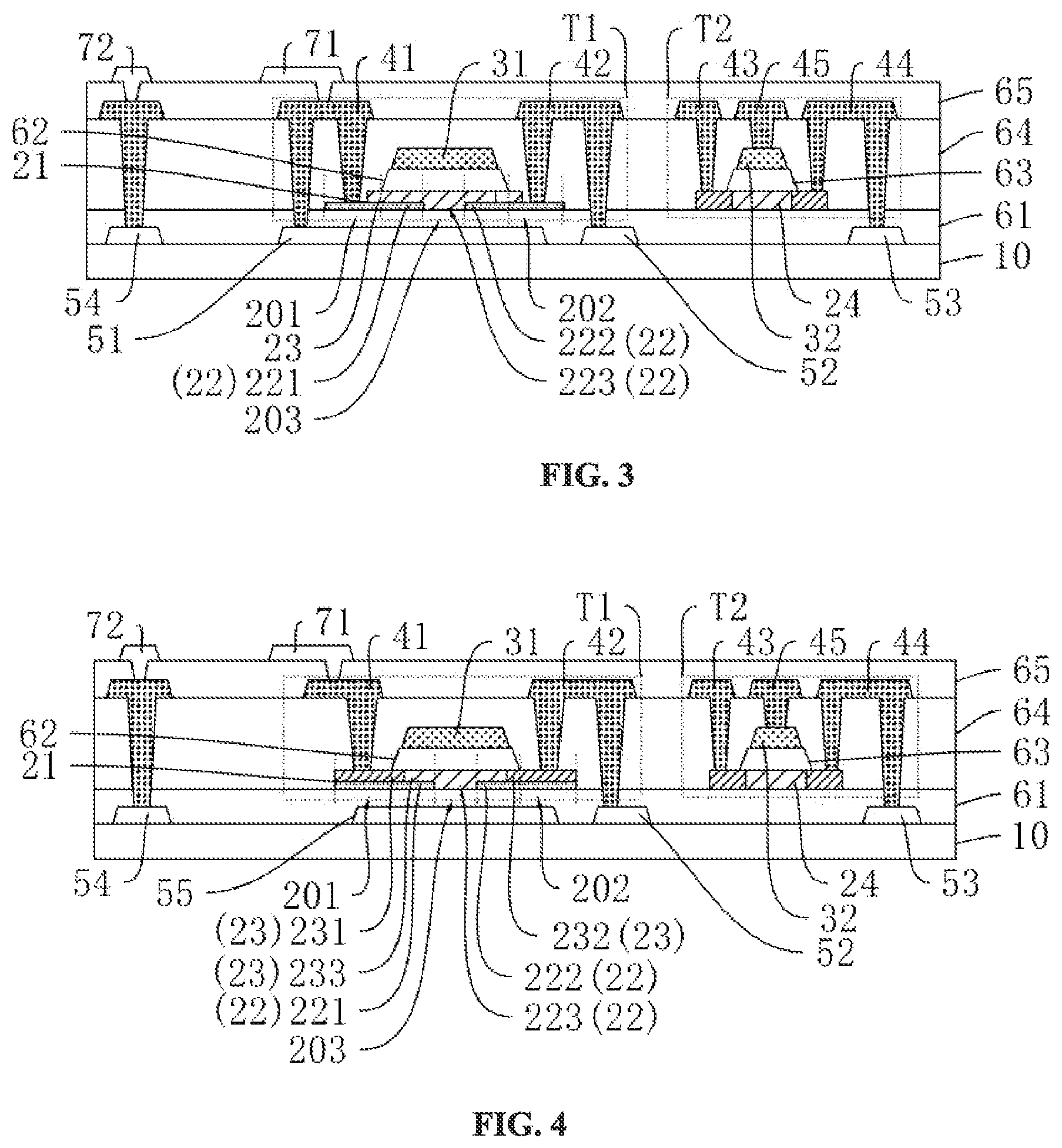 Patent US12568734 Figure 2 – Display panel, method of fabricating same and display device