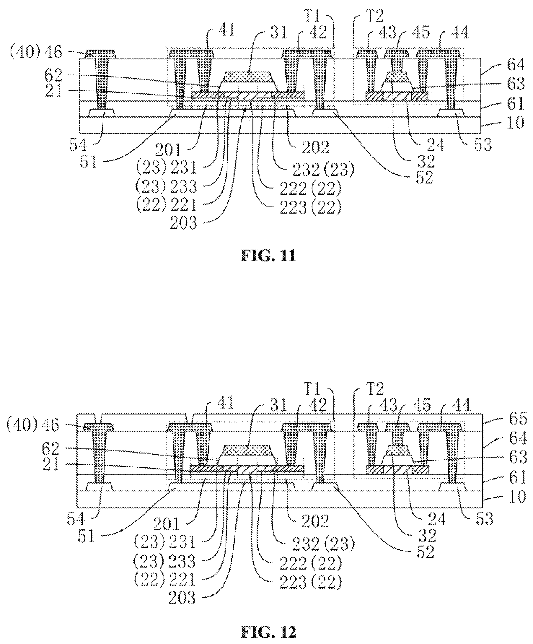 Patent US12568734 Figure 6 – Display panel, method of fabricating same and display device