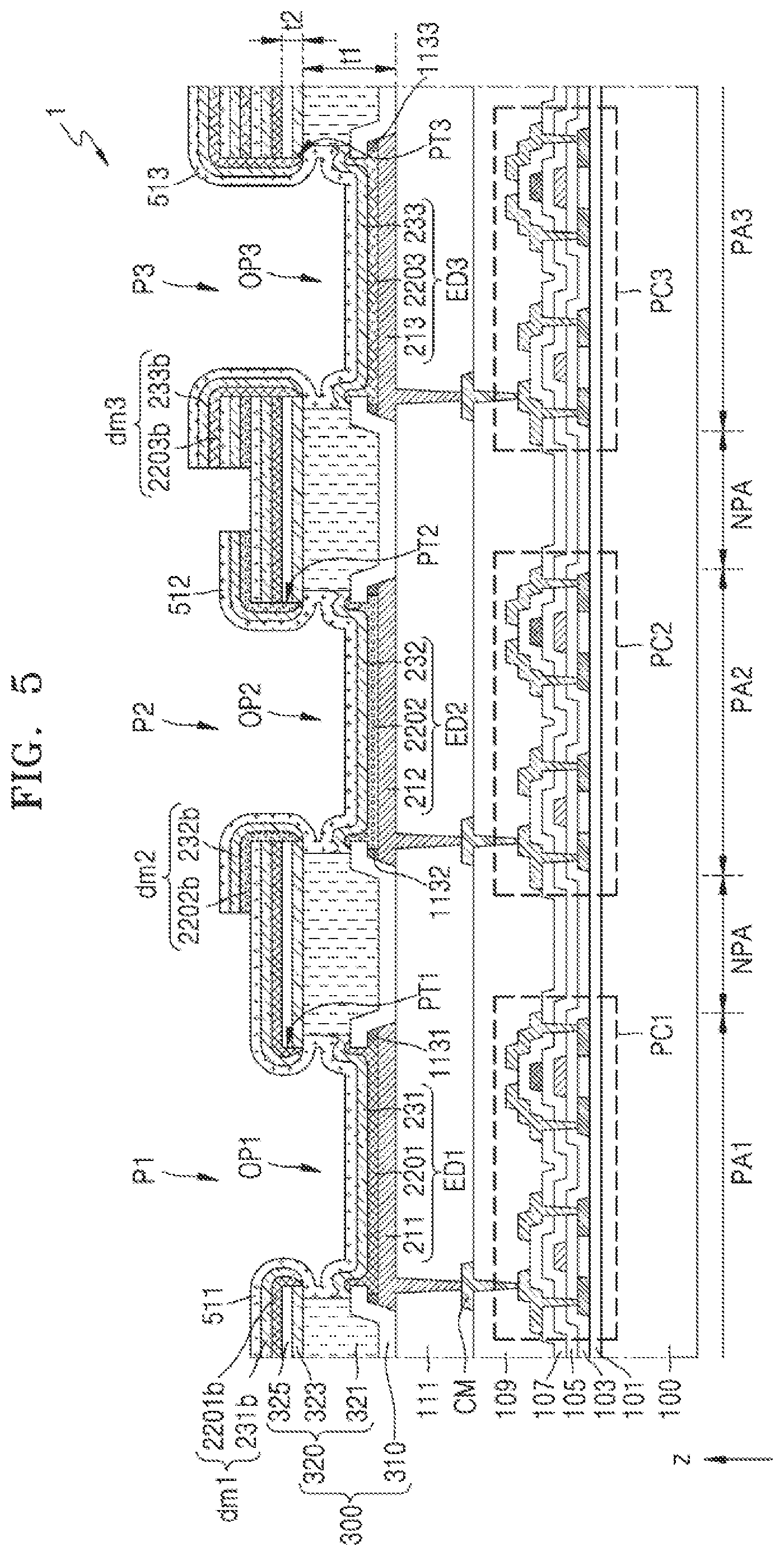 Patent US12568735 Figure 5 – Display apparatus