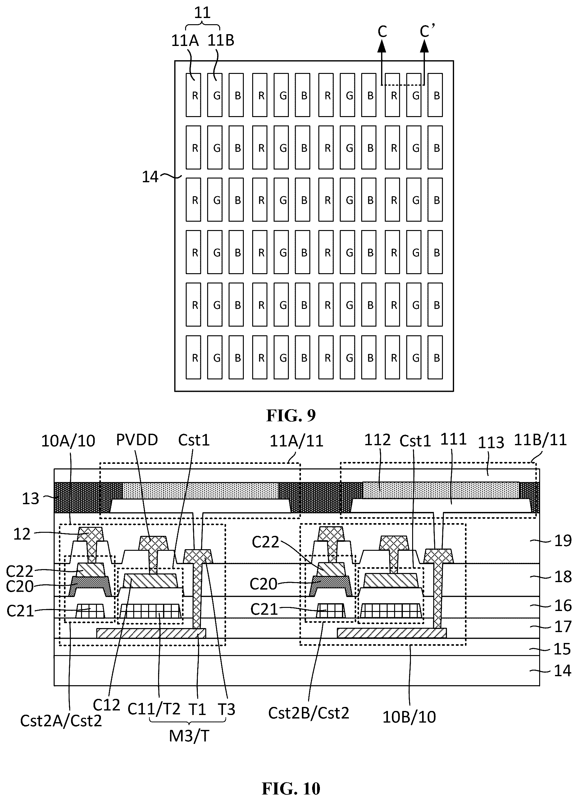 Patent US12568737 Figure 5 – Display panel and display device