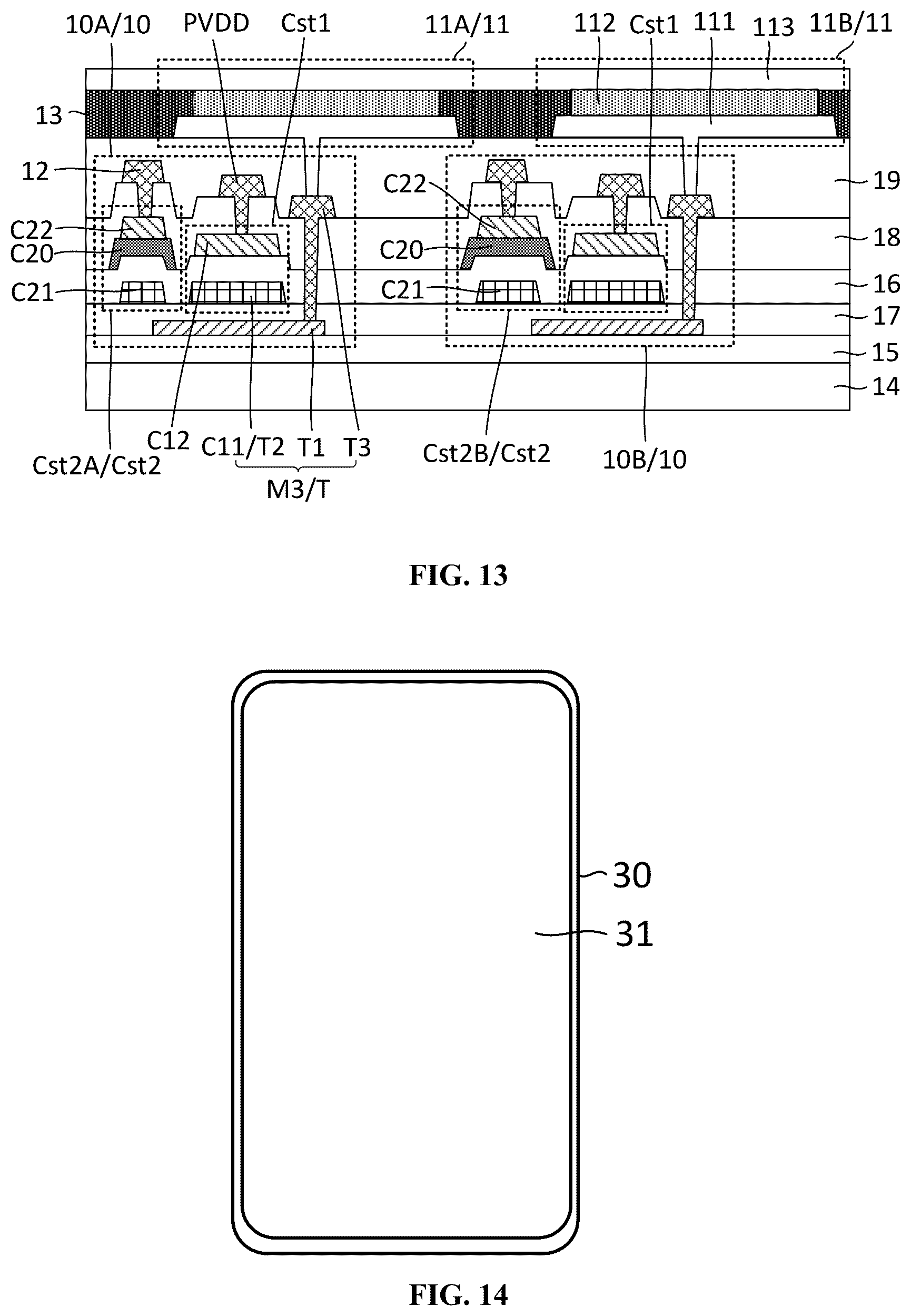 Patent US12568737 Figure 7 – Display panel and display device
