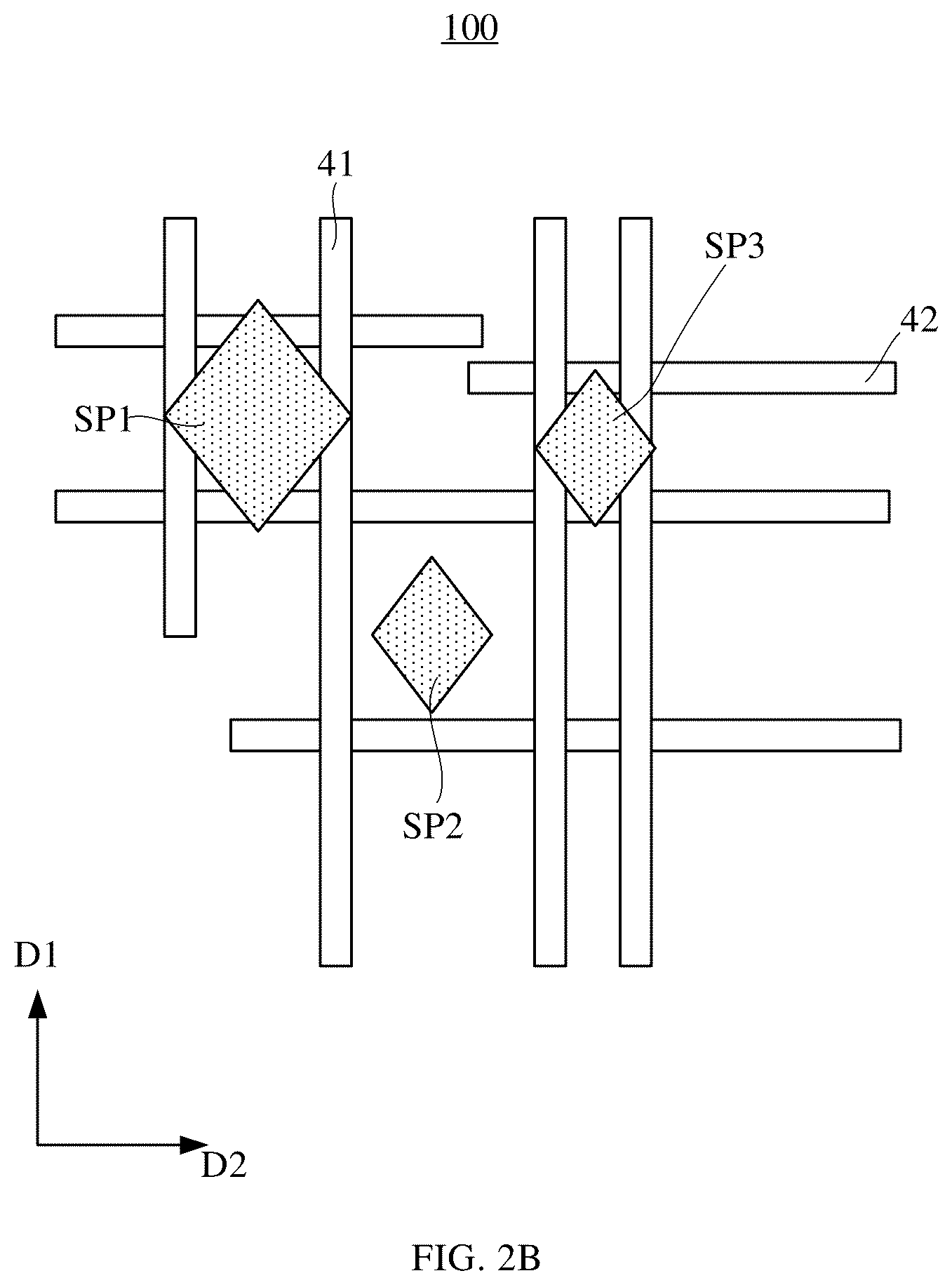 Patent US12568738 Figure 3 – Display substrate and display panel with light emitting device electrode having an inclined surface