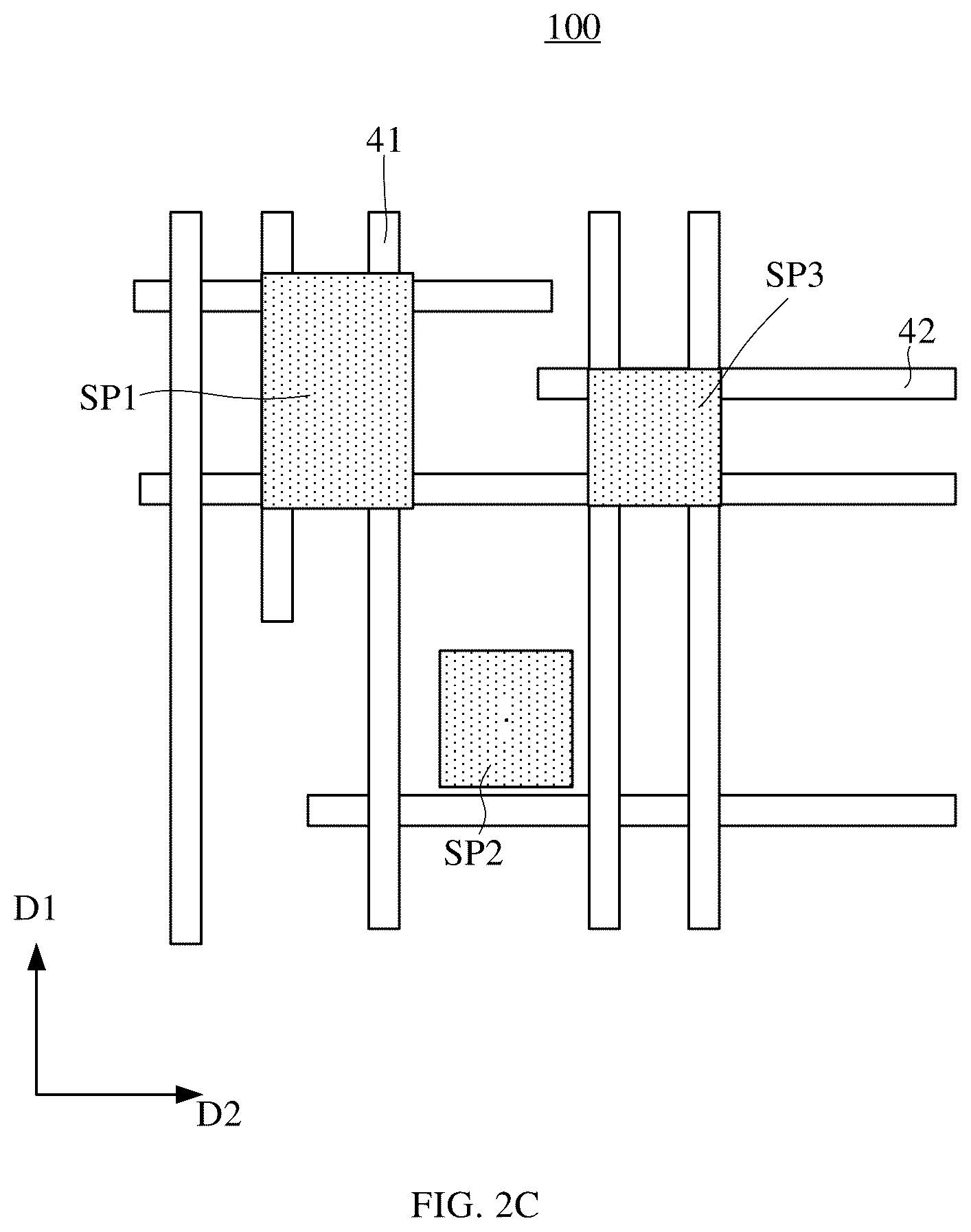 Patent US12568738 Figure 4 – Display substrate and display panel with light emitting device electrode having an inclined surface