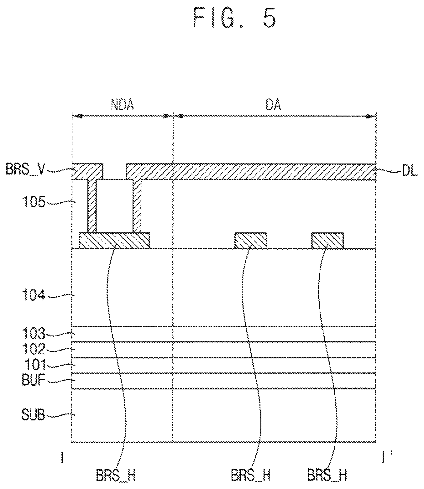 Patent US12568739 Figure 5 – Display device