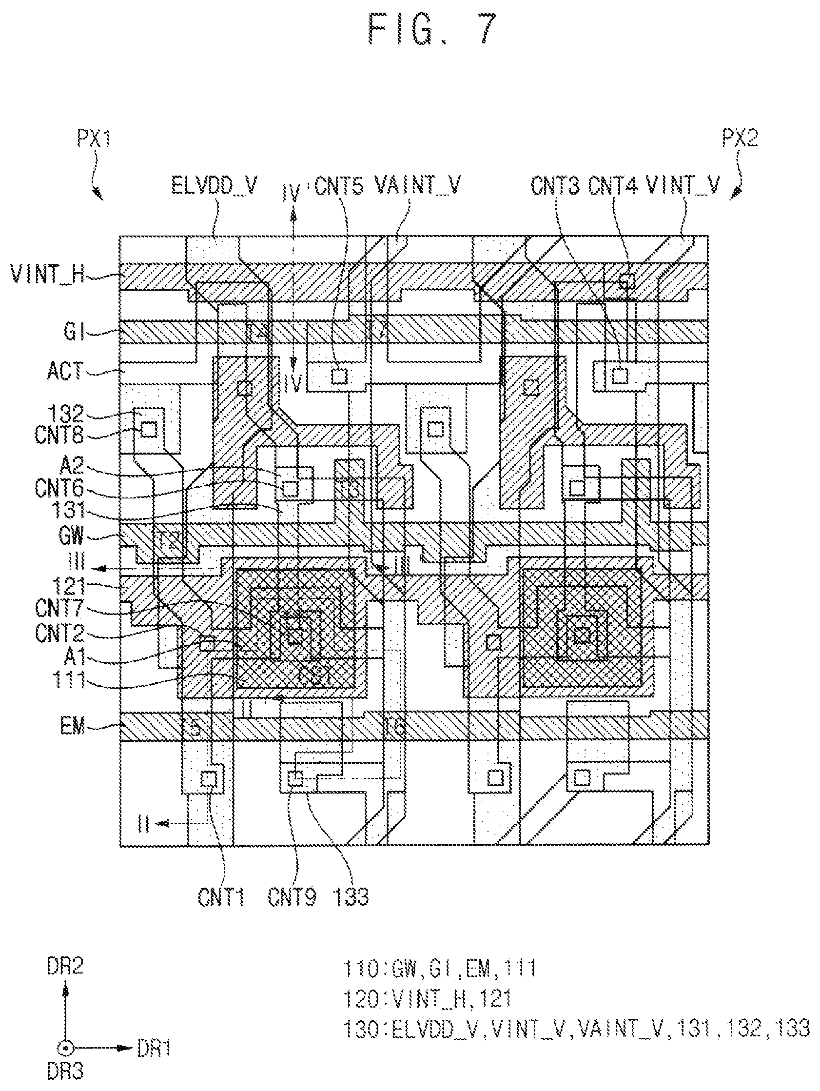 Patent US12568739 Figure 7 – Display device