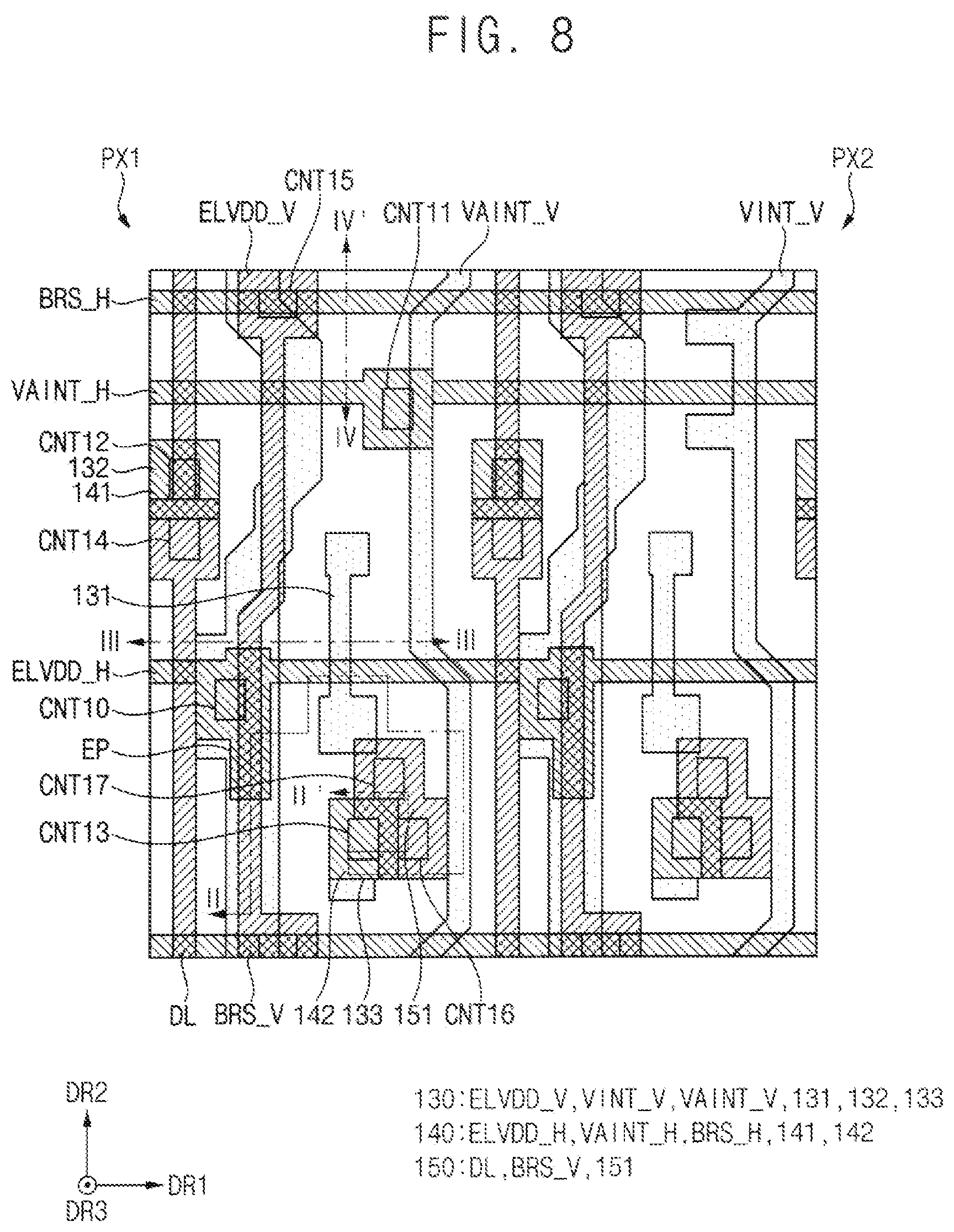 Patent US12568739 Figure 8 – Display device
