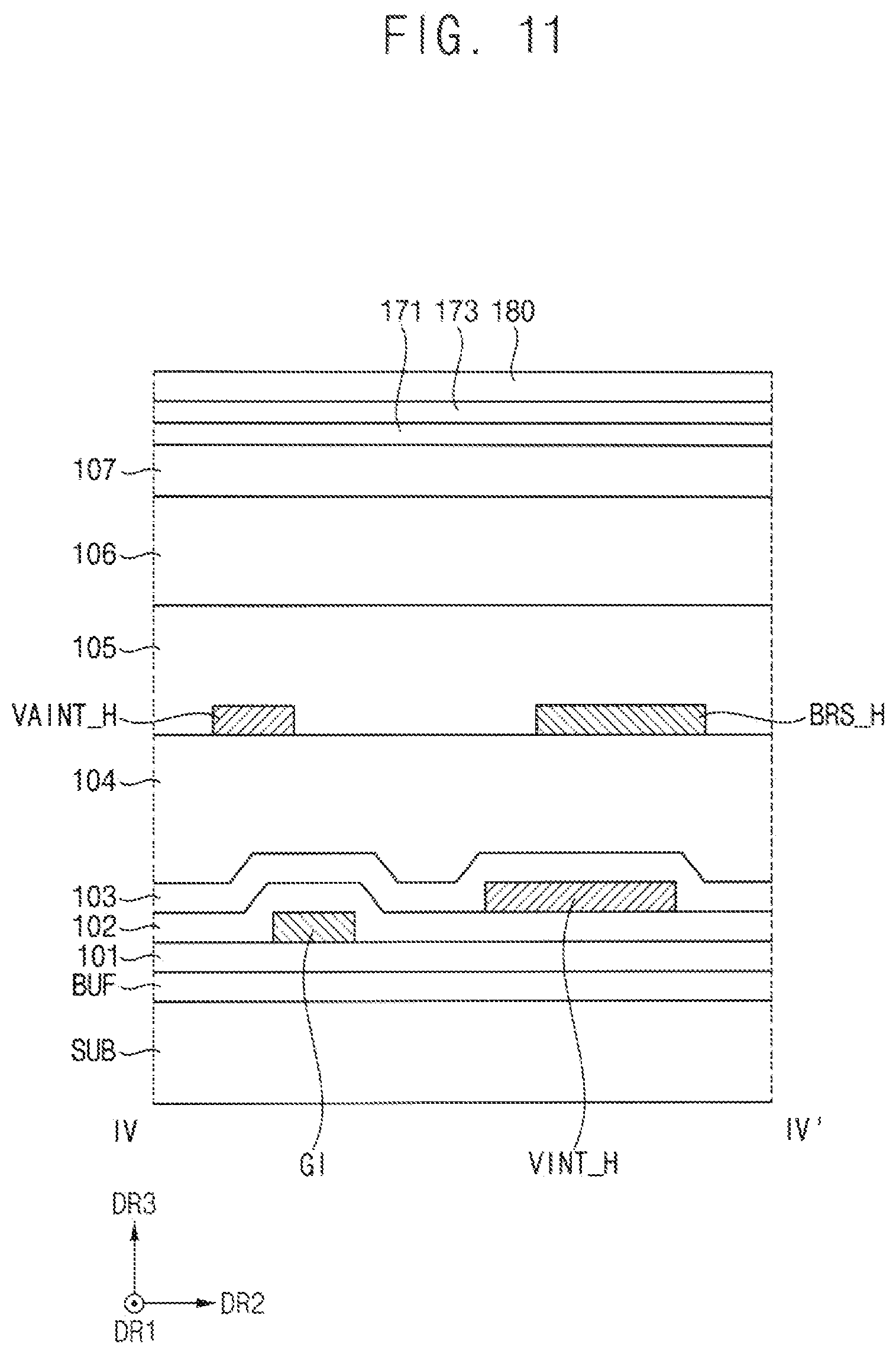 Patent US12568739 Figure 11 – Display device