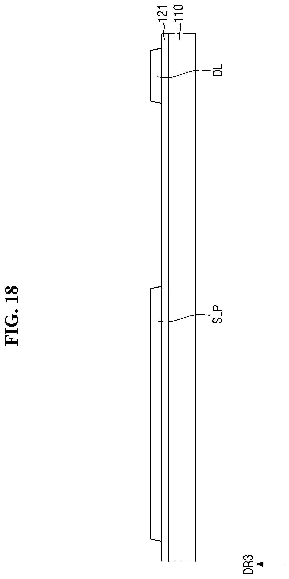 Patent US12568741 Figure 18 – Display panel including support substrate bonded to encapsulation substrate and method for fabricating the same