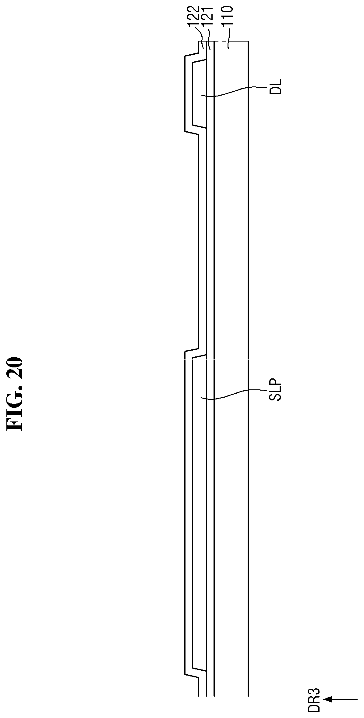 Patent US12568741 Figure 20 – Display panel including support substrate bonded to encapsulation substrate and method for fabricating the same