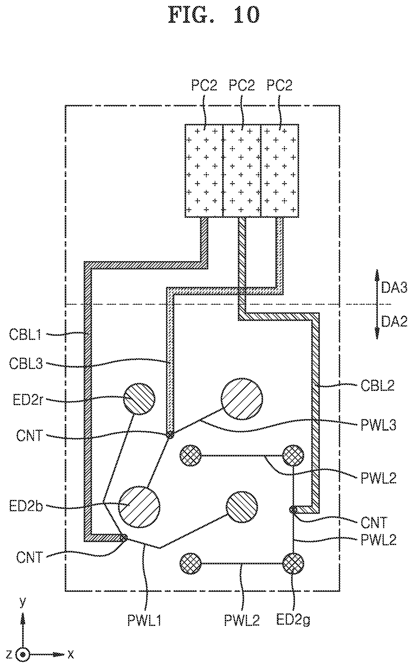 Patent US12568742 Figure 11 – Display panel and electronic device including same