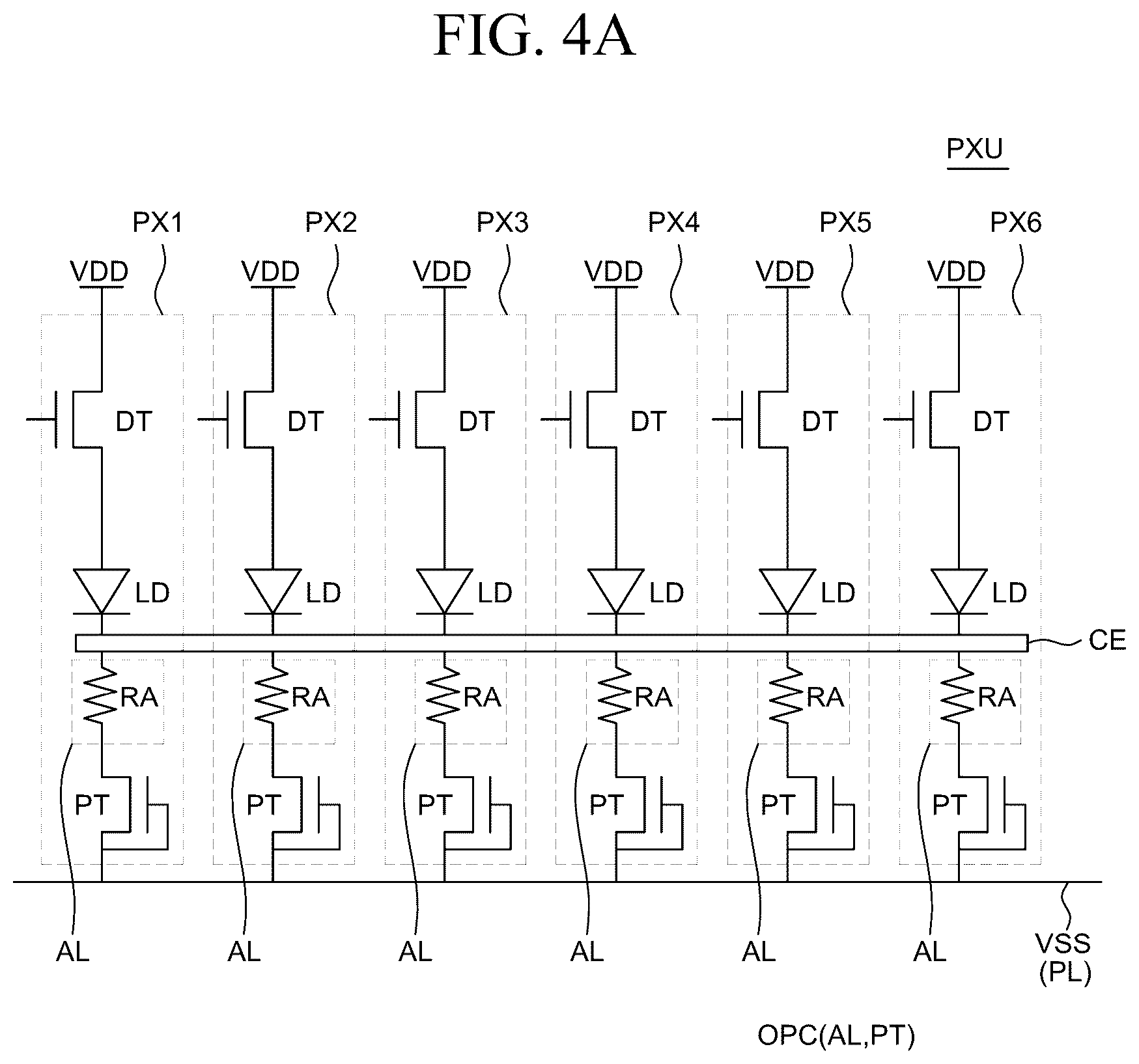 Patent US12568743 Figure 4 – Pixel and display device having the same