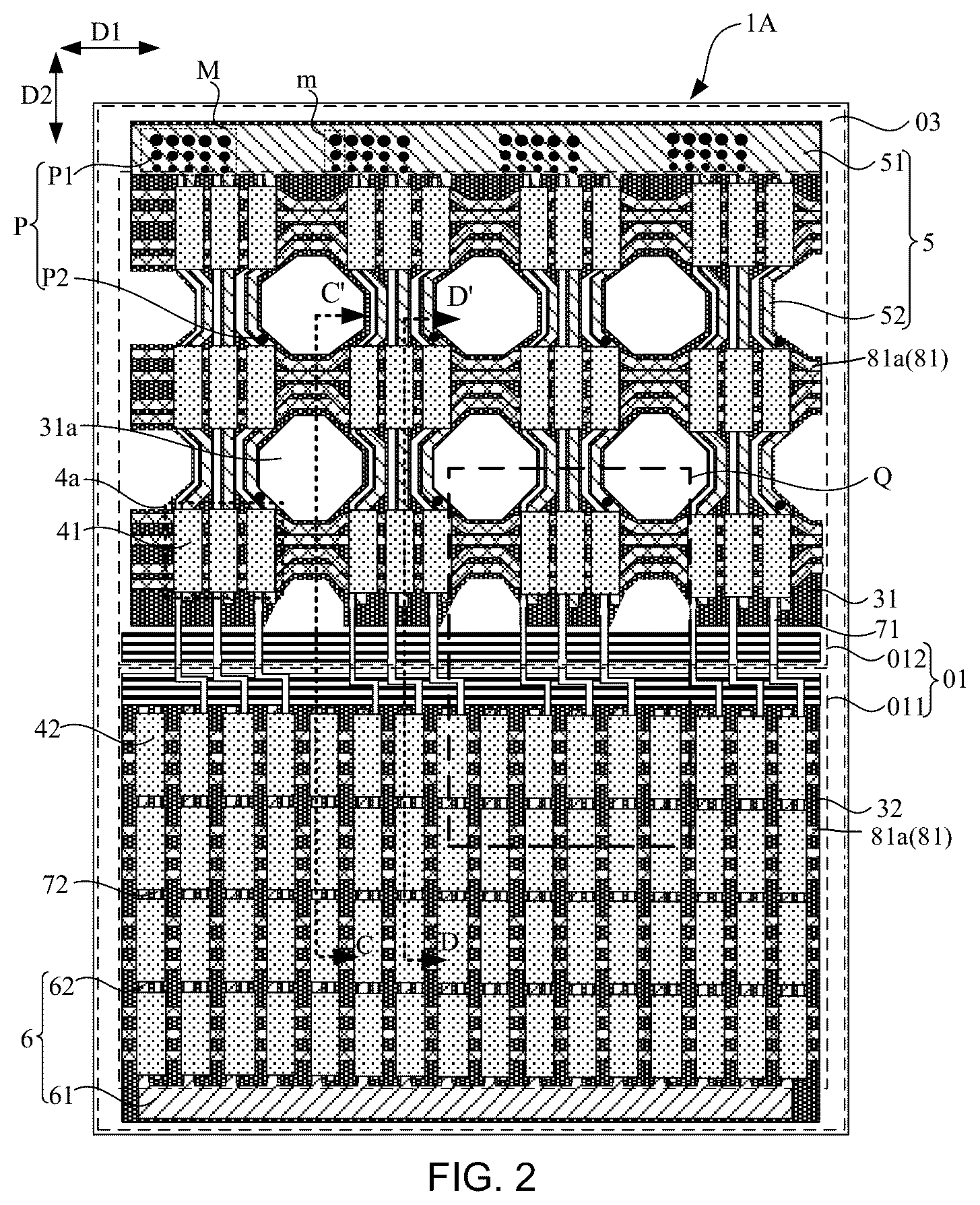 Patent US12568745 Figure 2 – Display substrate and display apparatus
