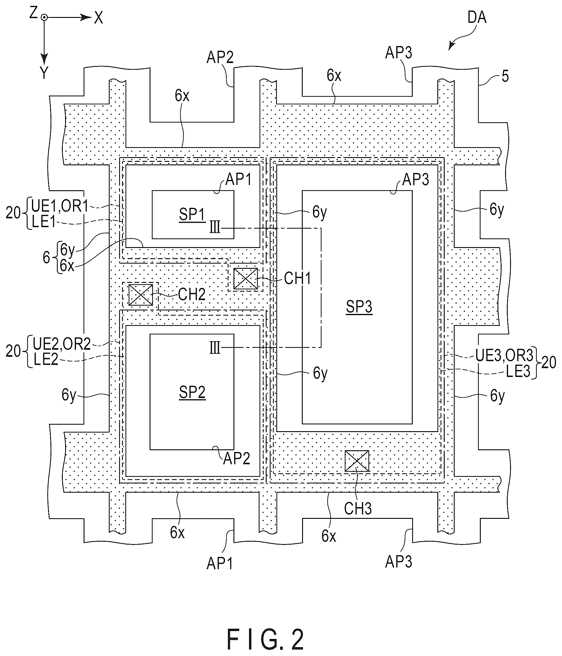 Patent US12568748 Figure 2 – Display device