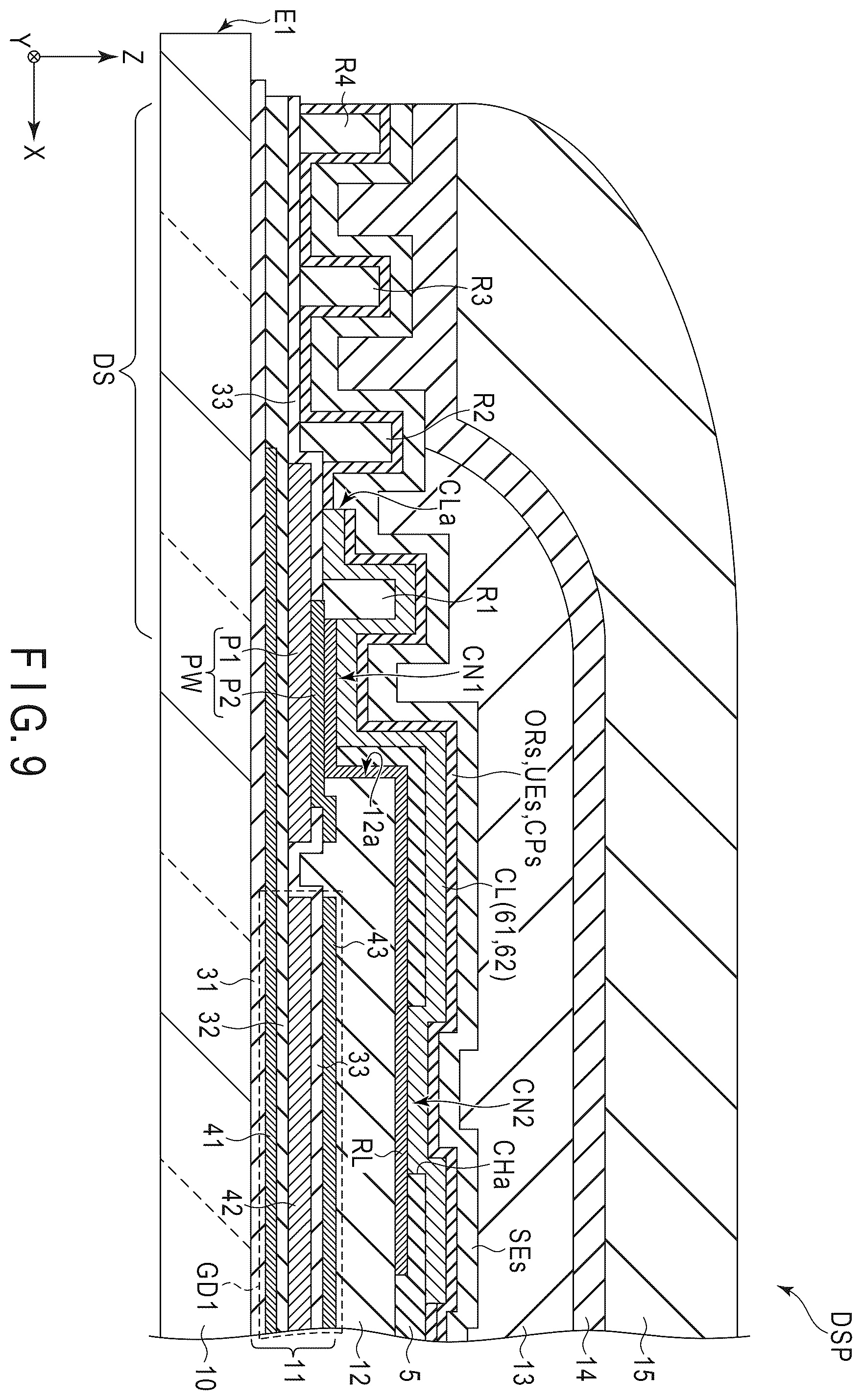 Patent US12568748 Figure 8 – Display device