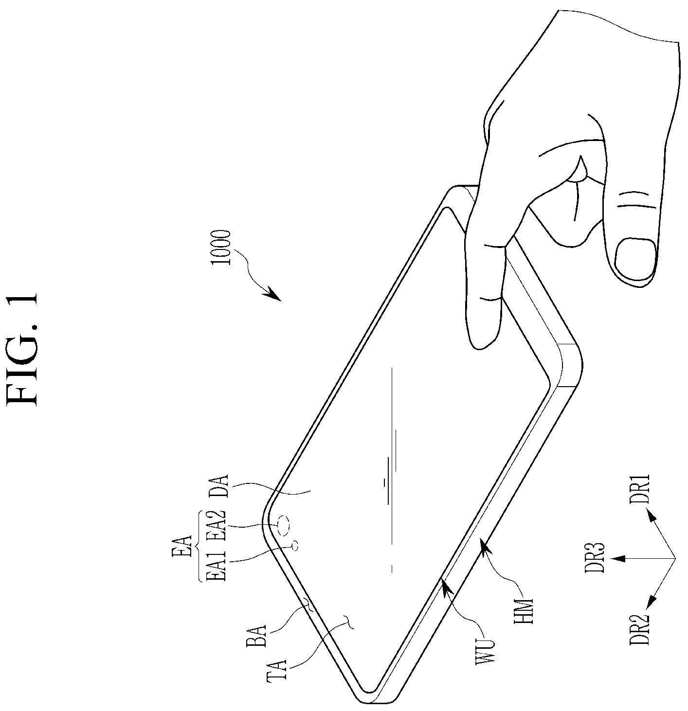 Patent US12568749 — Display device — Figure 1
