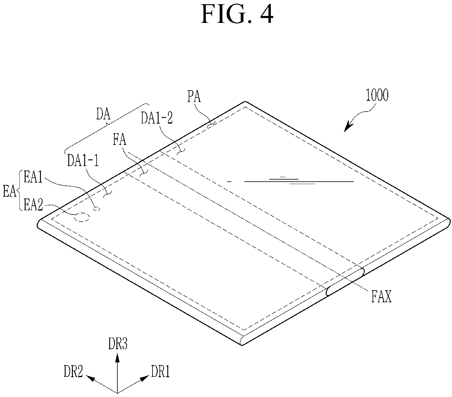 Patent US12568749 Figure 4 – Display device