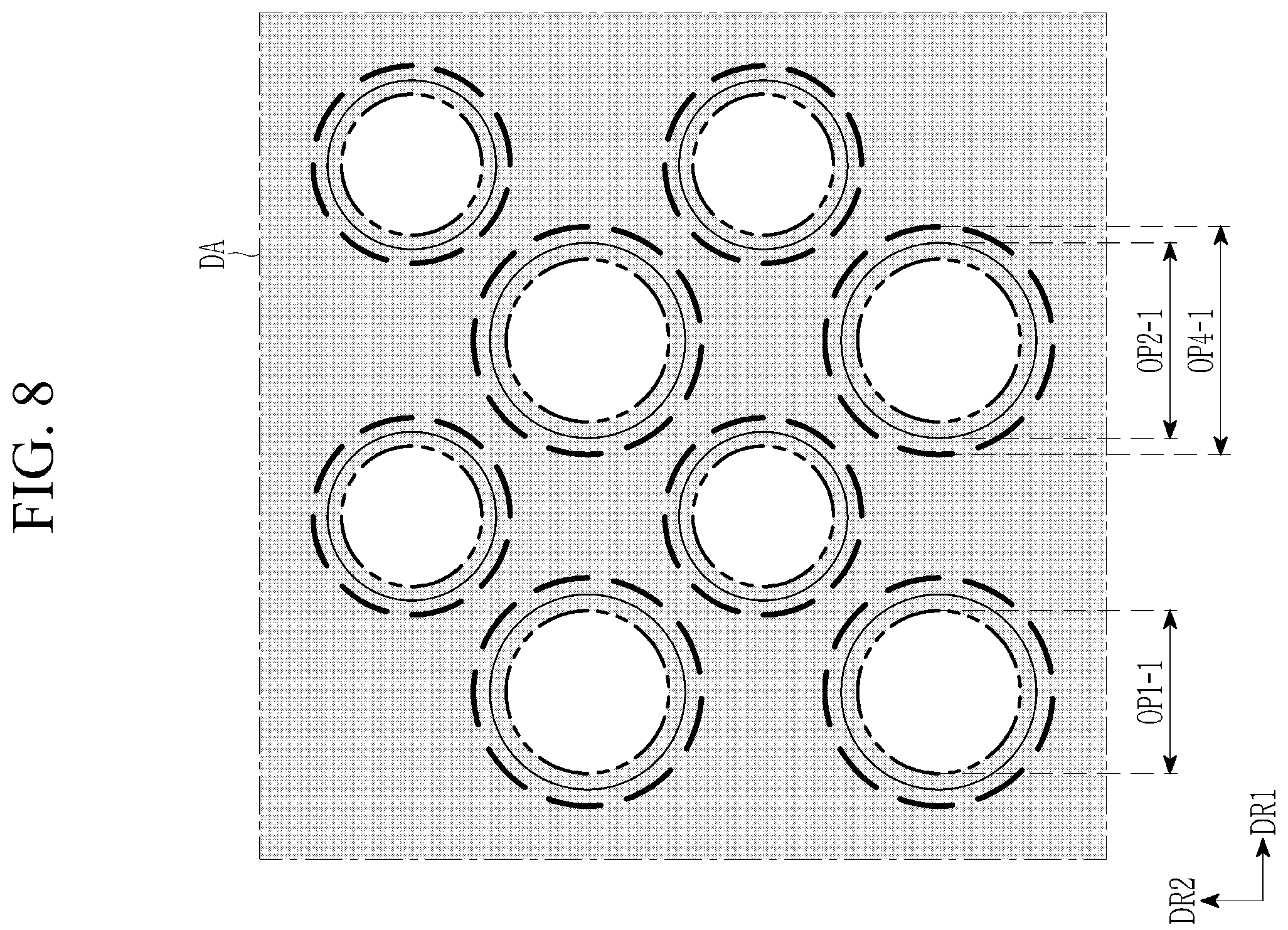 Patent US12568749 Figure 8 – Display device