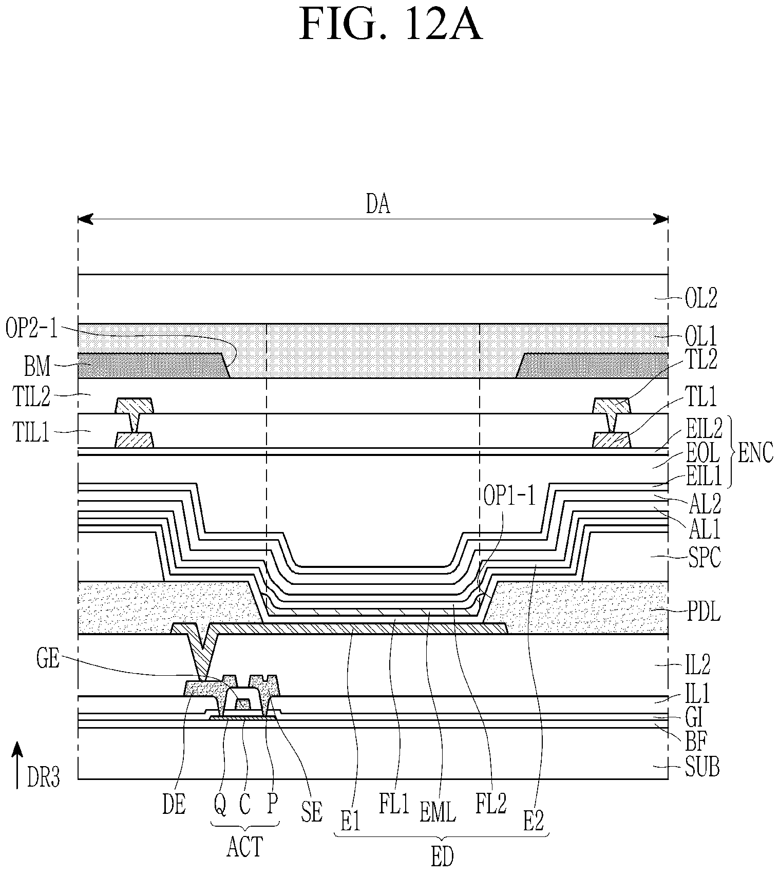 Patent US12568749 Figure 15 – Display device