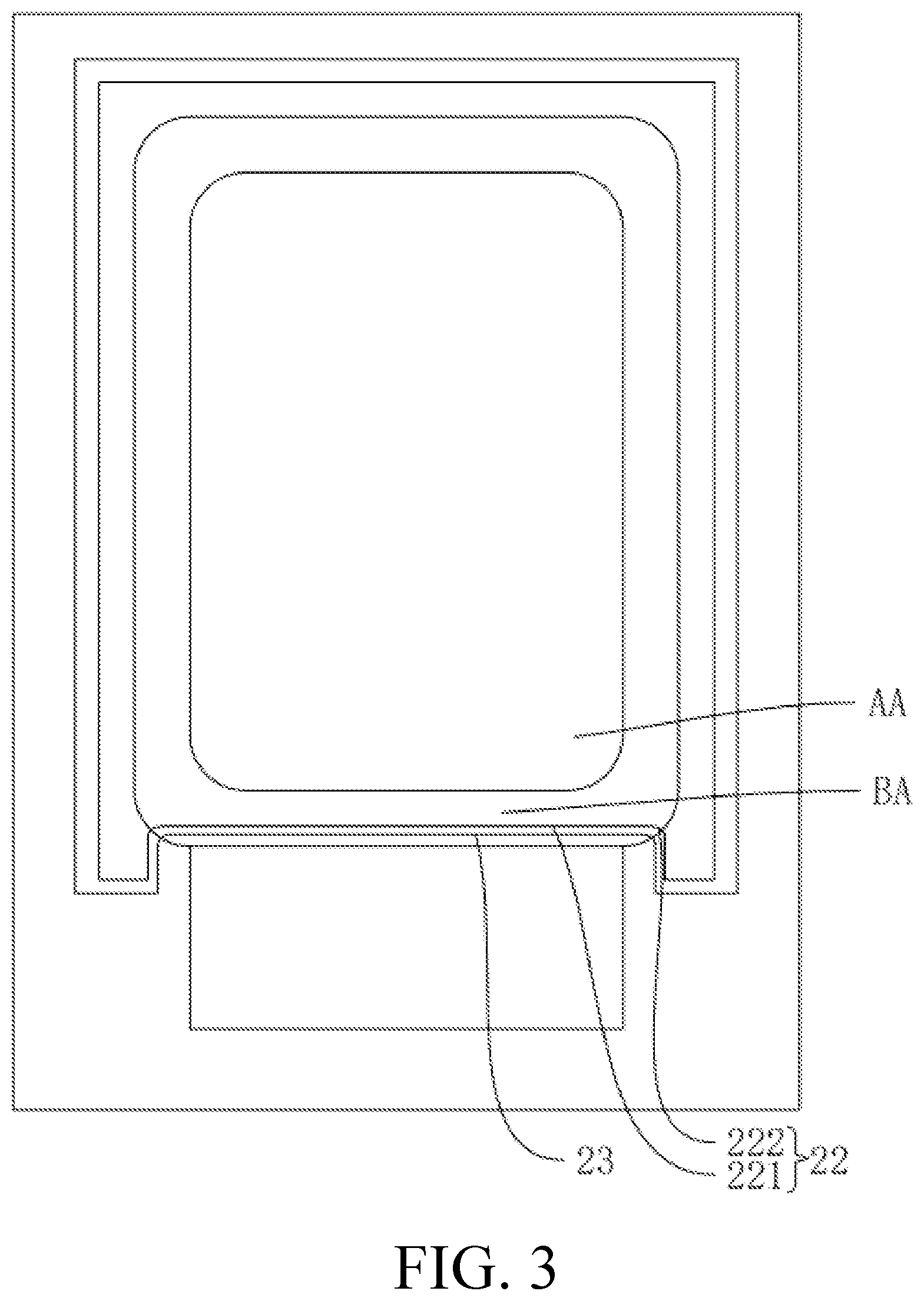 Patent US12568750 Figure 3 – Display panel and display device