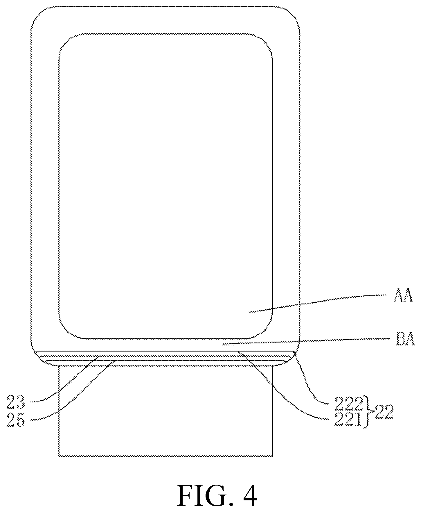 Patent US12568750 Figure 4 – Display panel and display device
