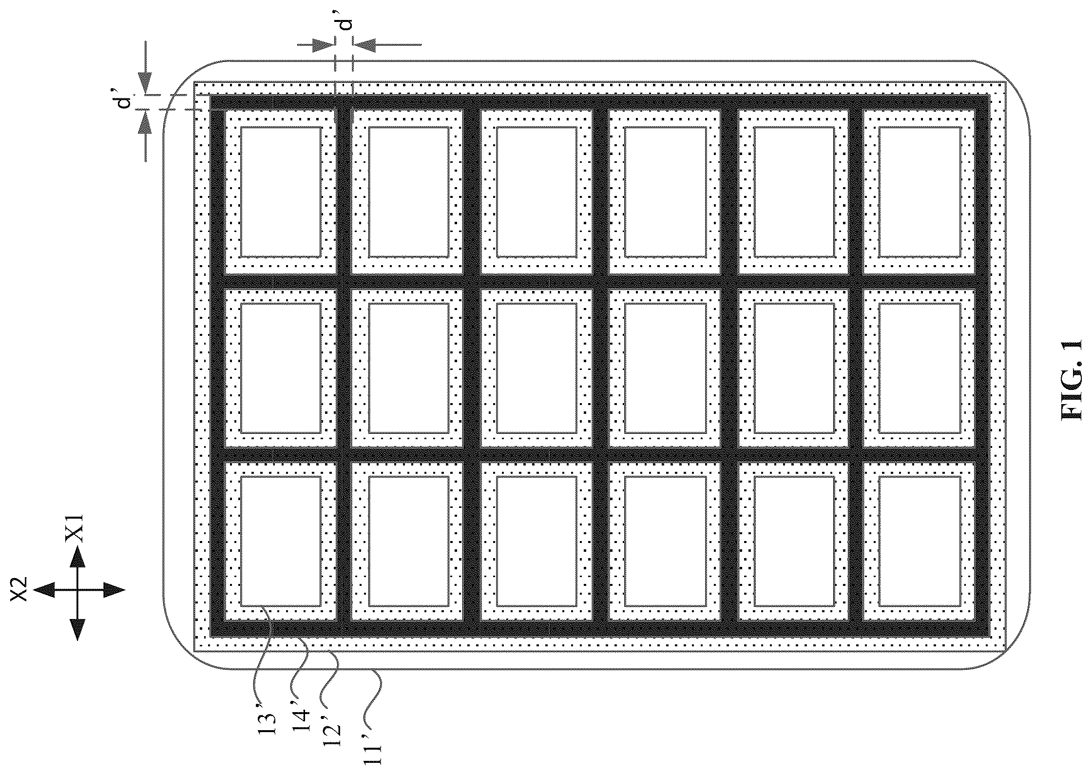 Patent US12568752 Figure 1 – Display panel and display device