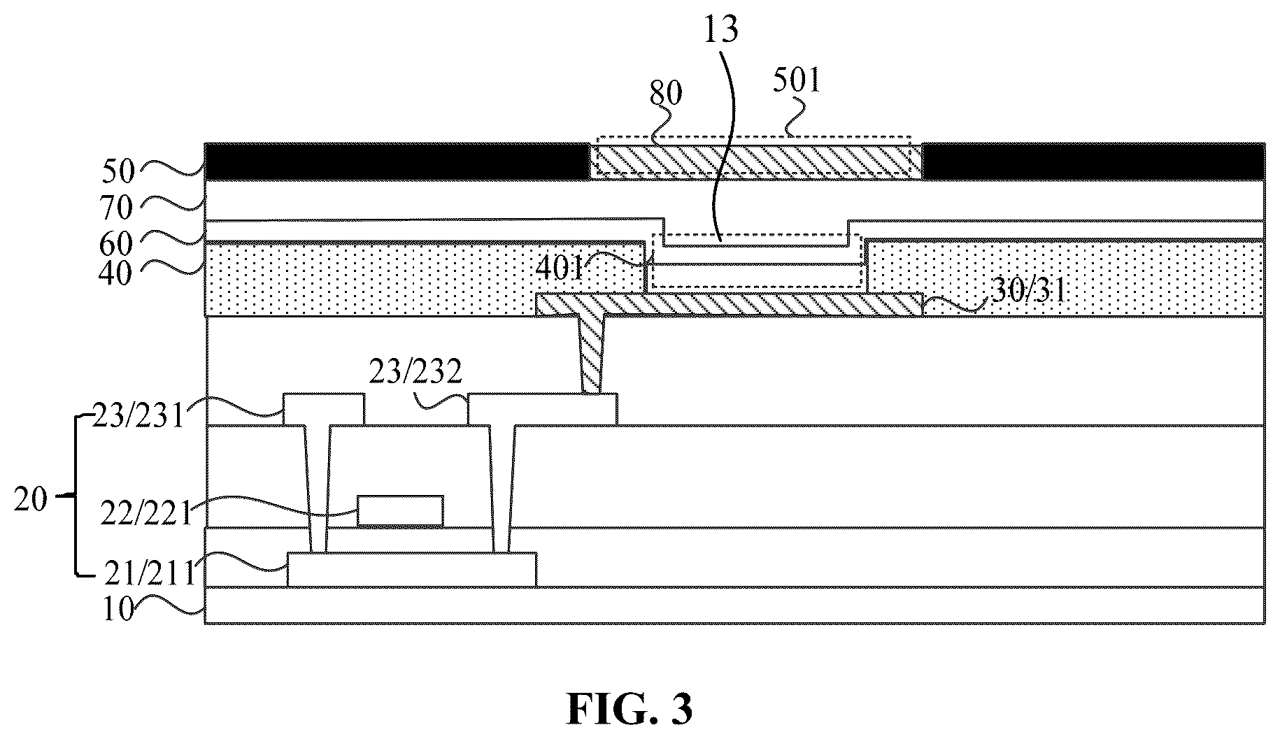Patent US12568752 Figure 3 – Display panel and display device