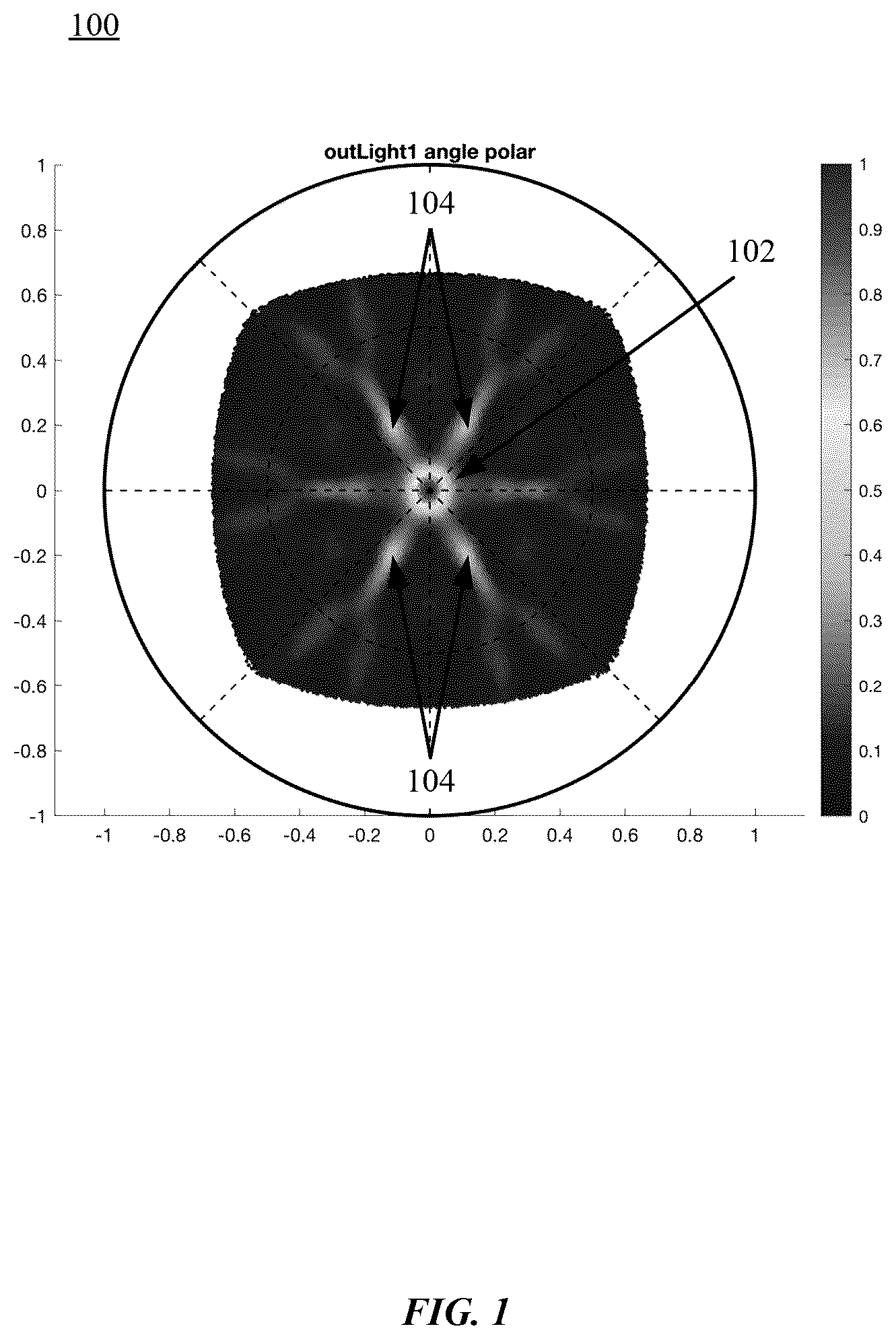 Patent US12568753 Figure 1 – LED displays with reduced optical crosstalk