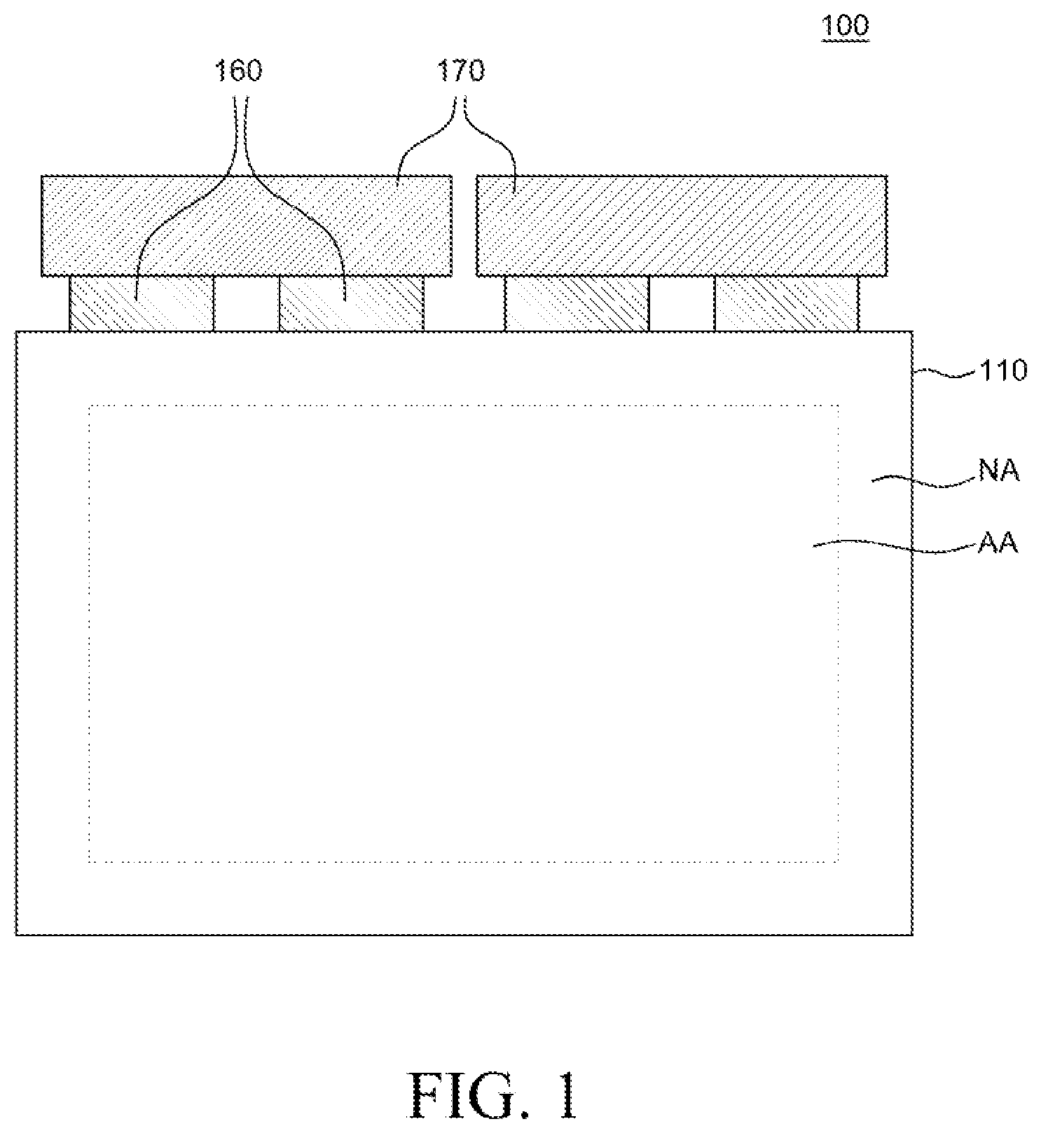 Patent US12568757 — Display device — Figure 1