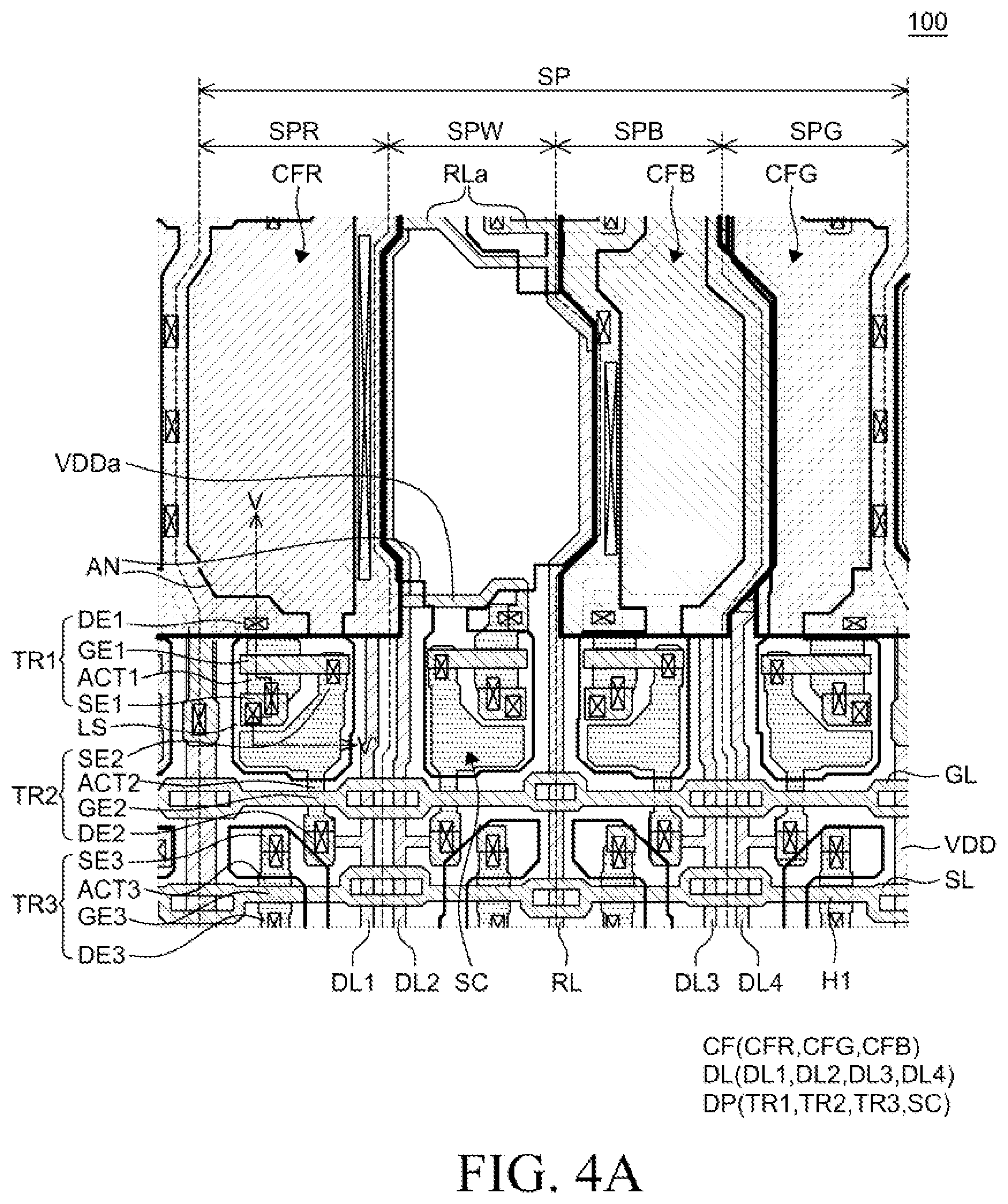 Patent US12568757 Figure 4 – Display device