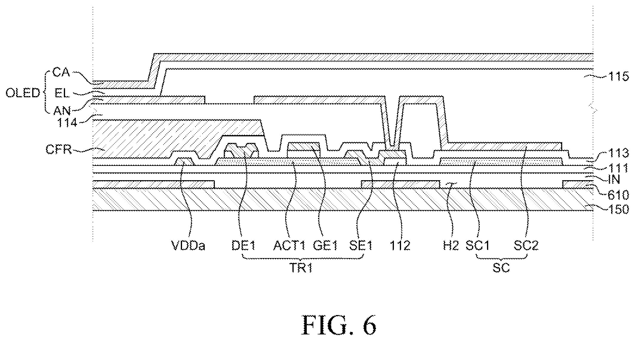 Patent US12568757 Figure 8 – Display device