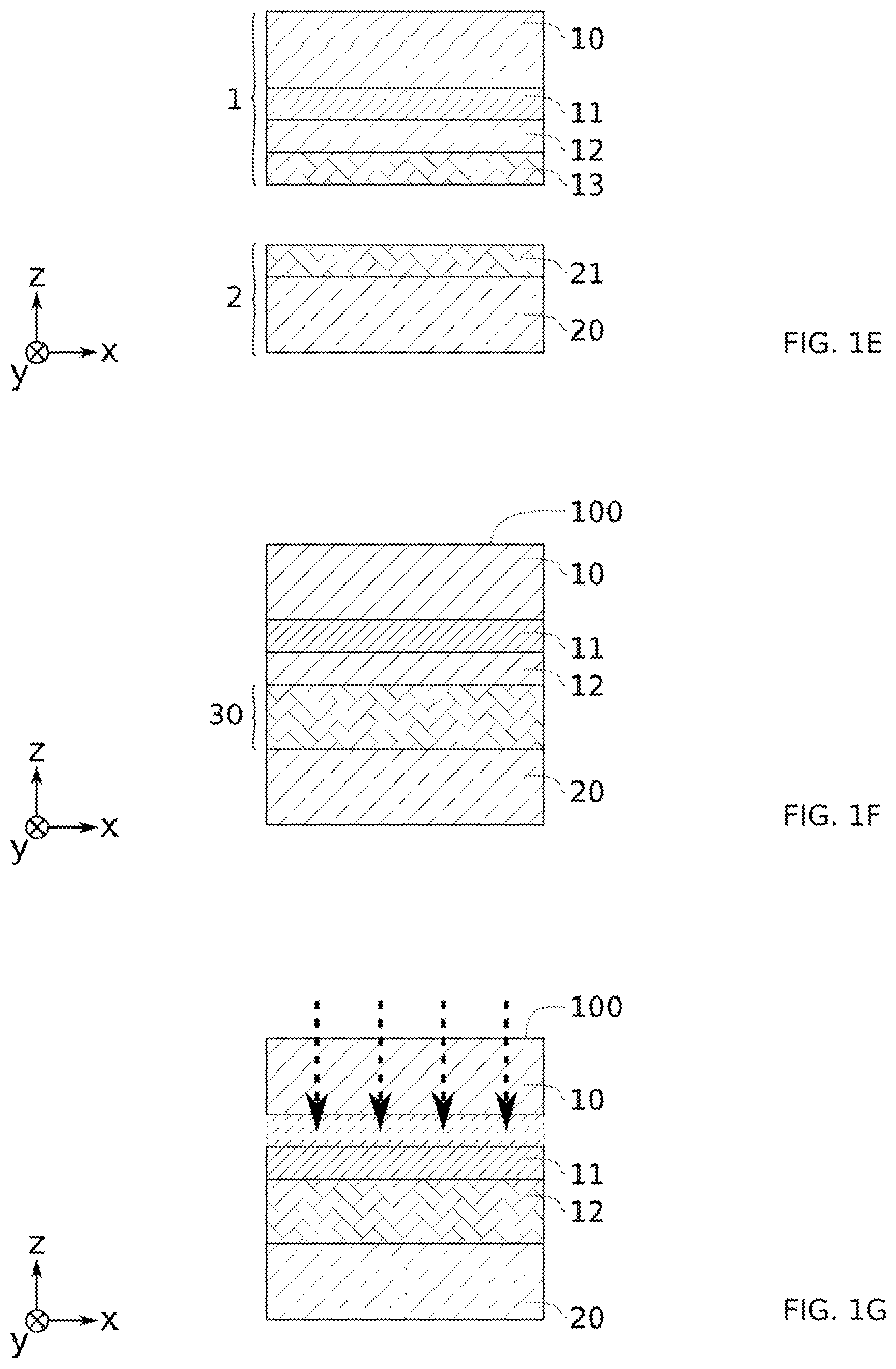 Patent US12568763 Figure 2 – Method for transferring a layer