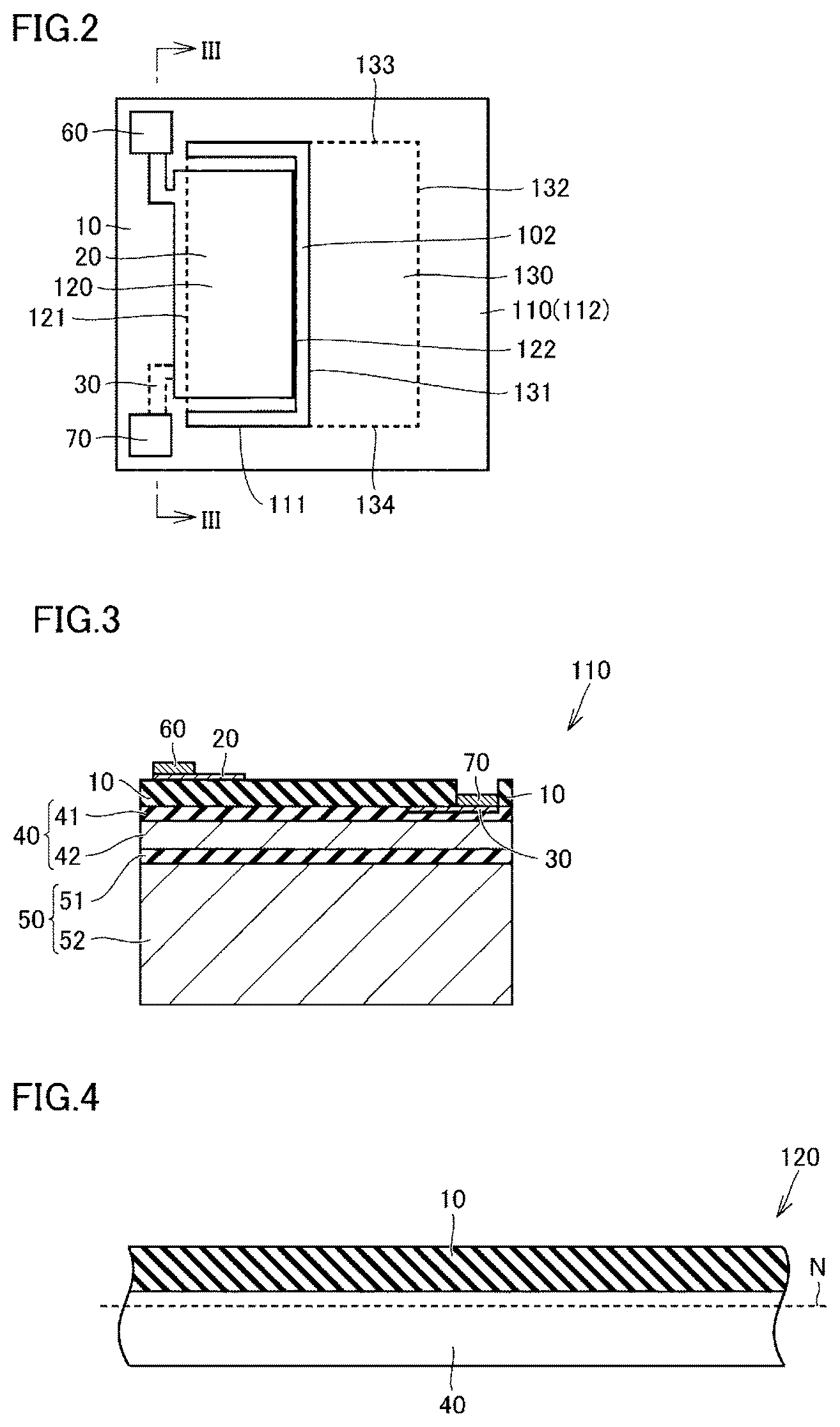 Patent US12568764 Figure 2 – Piezoelectric device