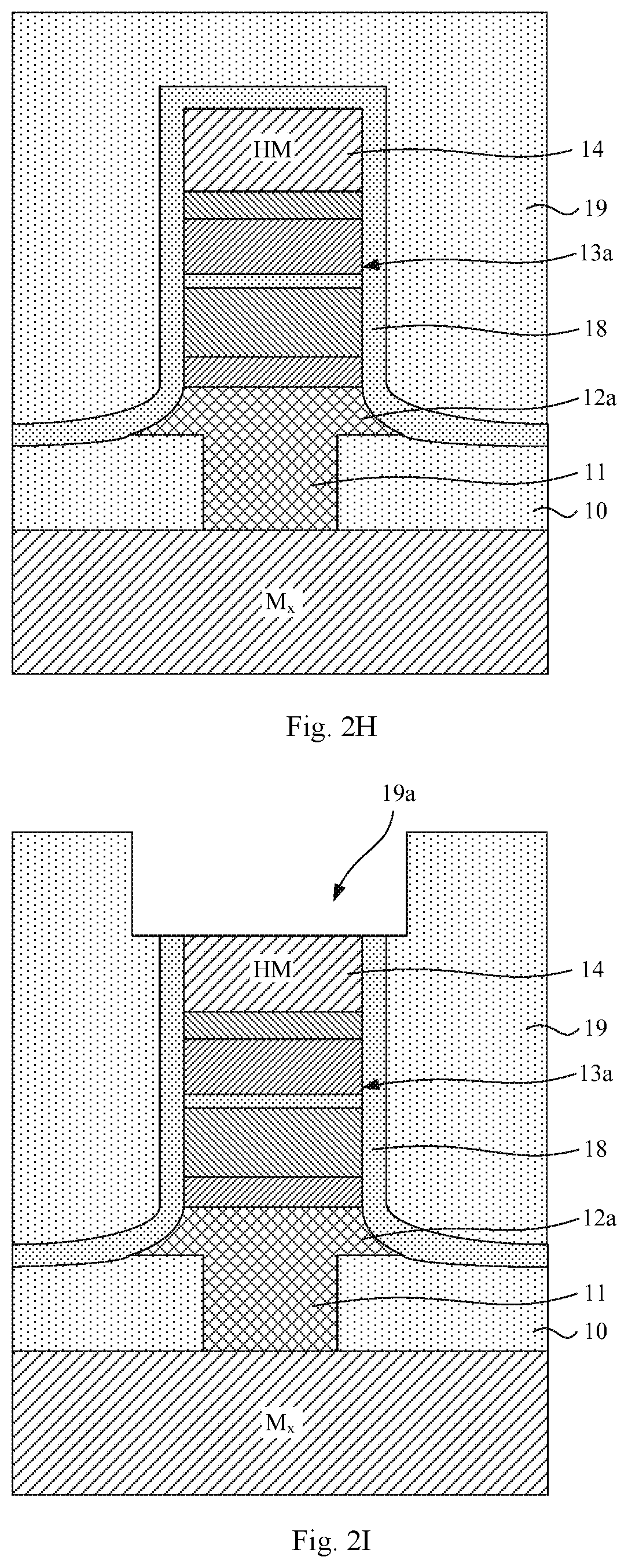 Patent US12568768 Figure 5 – Methods for fabricating magnetoresistive random access memory with via under MJT
