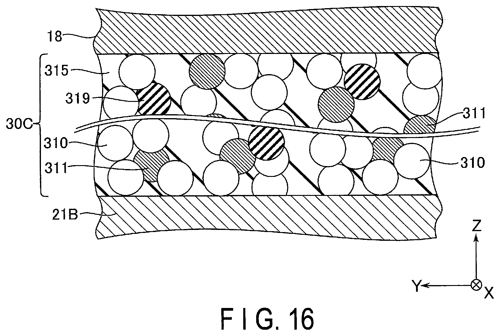Patent US12568769 Figure 16 – Memory device having a first layer disposed between a memory element and a switching element thereof