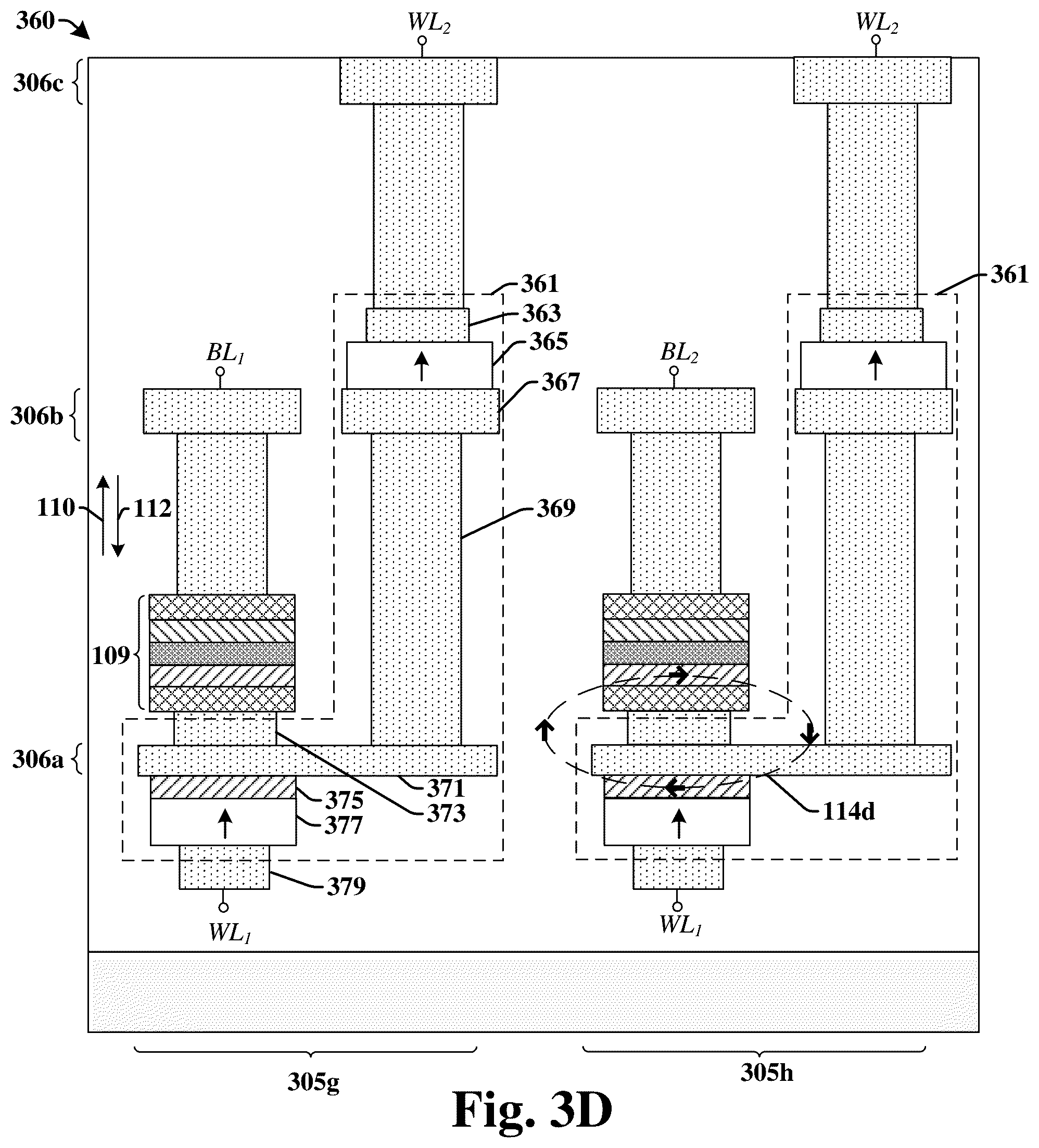 Patent US12568771 Figure 4 – Memory cell with magnetic access selector apparatus