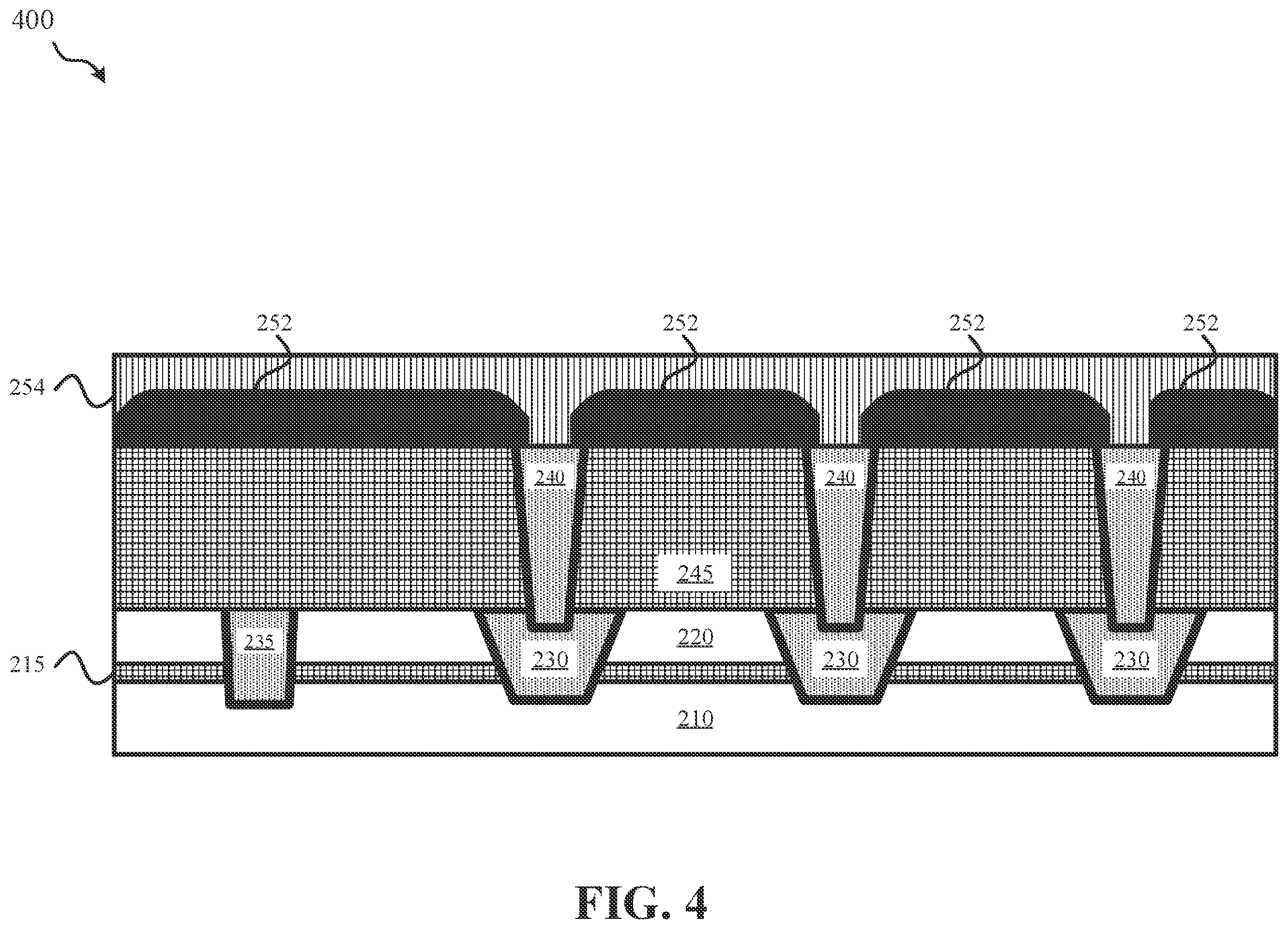 Patent US12568772 Figure 4 – MRAM with a multi-component, multi-layer bottom electrode